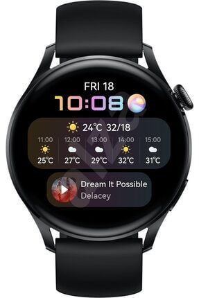 Watch 3 46mm Akıllı Saat - Siyah (Huawei Türkiye Garantili) 55026820