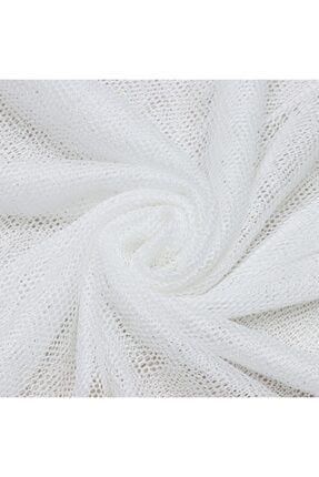 Petek File 1. Sınıf Raşel Örme Tül Perde Kumaşı %100 Polyester petekfile