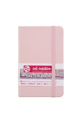 Sketch Book - 9x14 Cm -140gr-80 Yaprak-p.pink RT9314011M