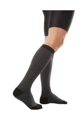 Erkek Siyah Varis Çorabı 20-30 Mm.hg / Orta Basınç Kapalı Burun ref:920