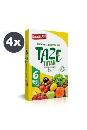 Taze Tutan Buzdolabı Poşeti X4 Adet TAZEX4