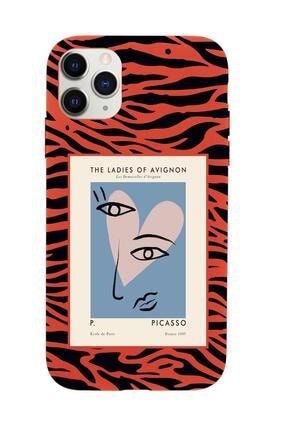 Iphone 11 Pro Picasso The Ladies Of Avignon Desenli Premium Silikonlu Telefon Kılıfı MCIPLKC64
