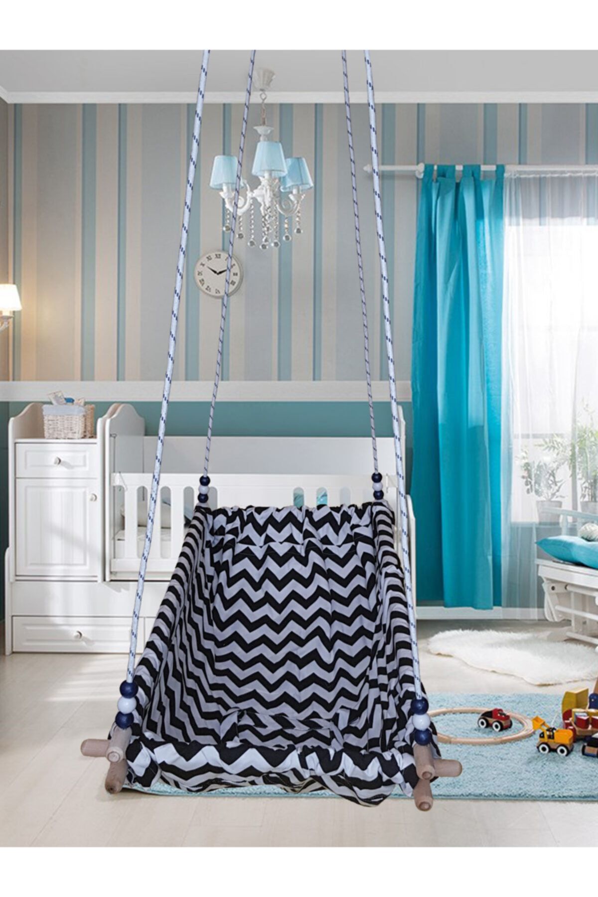 Baby swing bed wooden shop