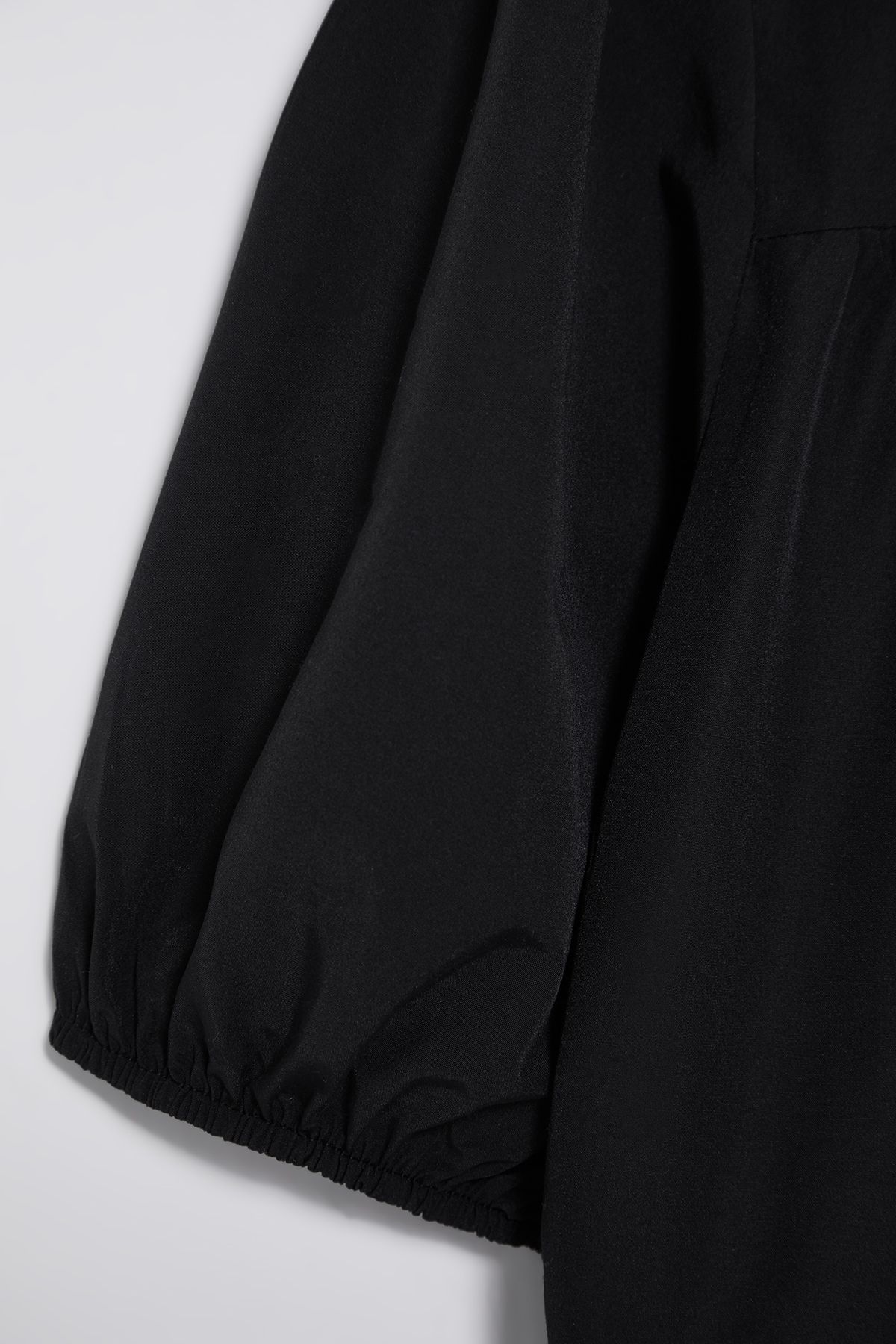Trendyol Curve-Black Tie Waist Woven Shirt Dress Tbbss23Ah00106 8
