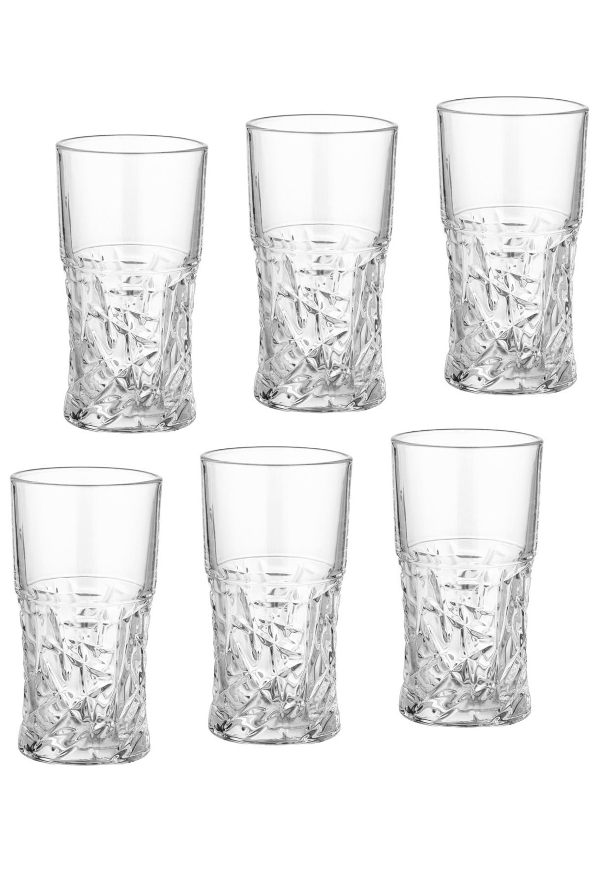 Dania-A set of glass cups for water and juice, 6 pieces 1