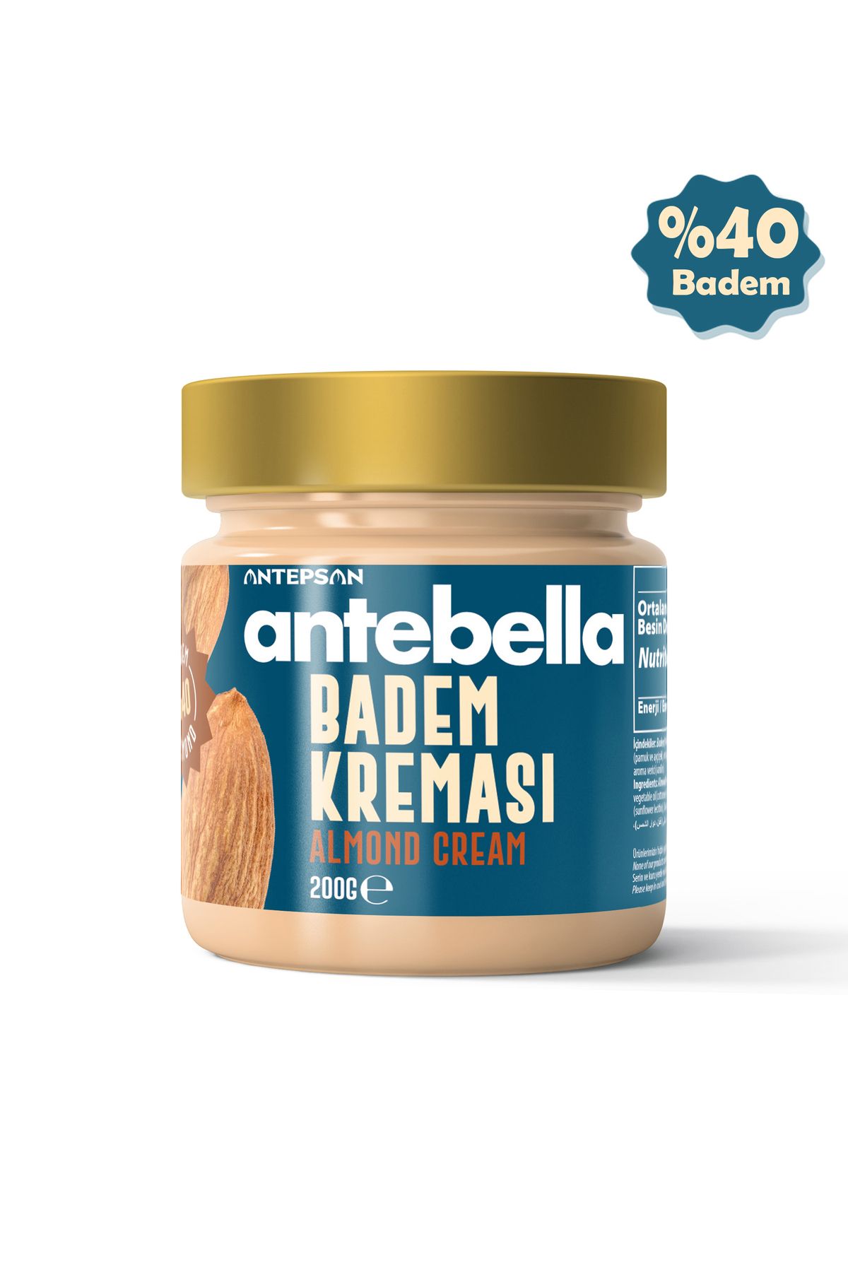 Antebella Badem Kreması 200 gr