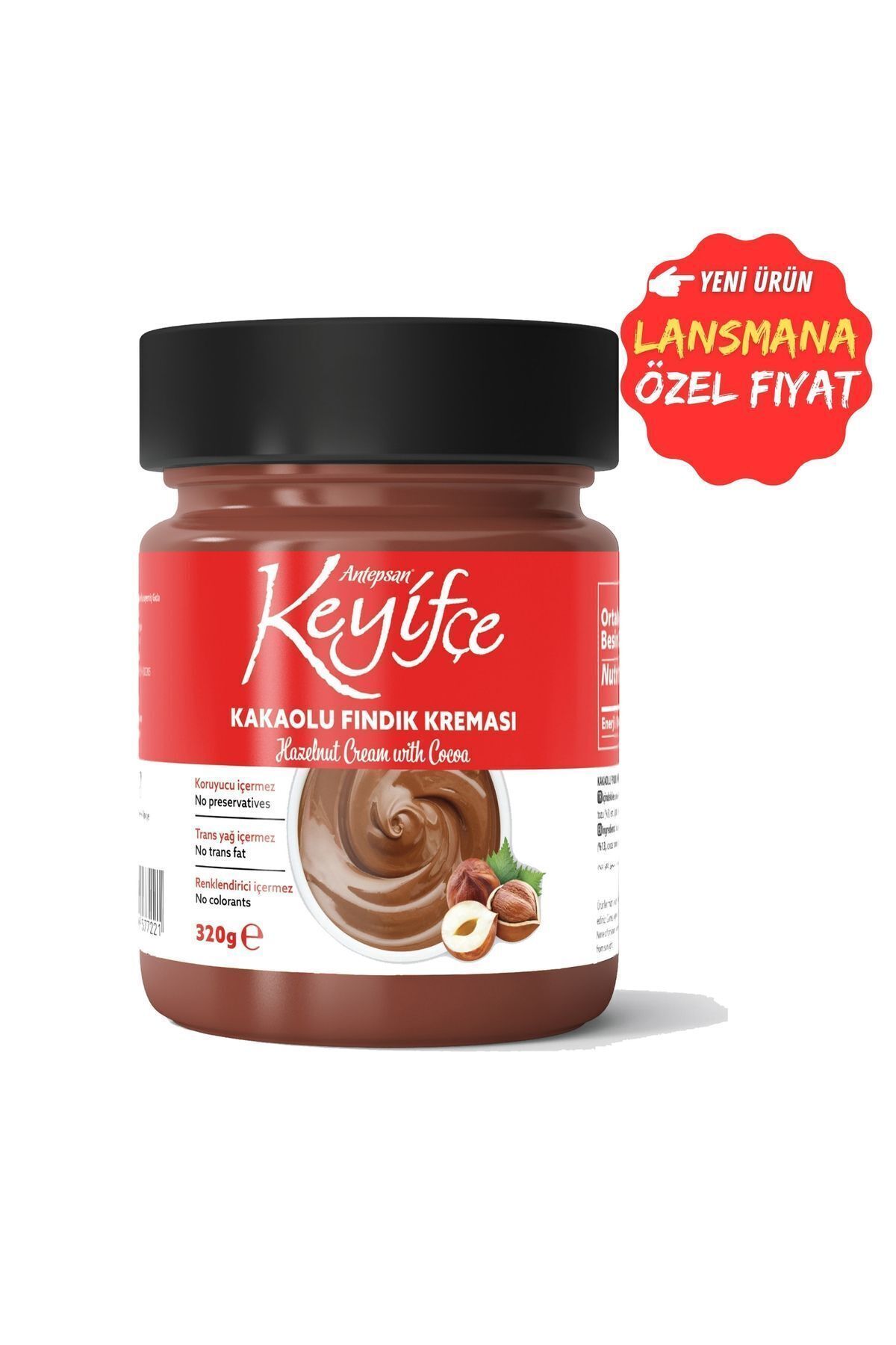 keyifçe Kakaolu Fındık Kreması 320 gr