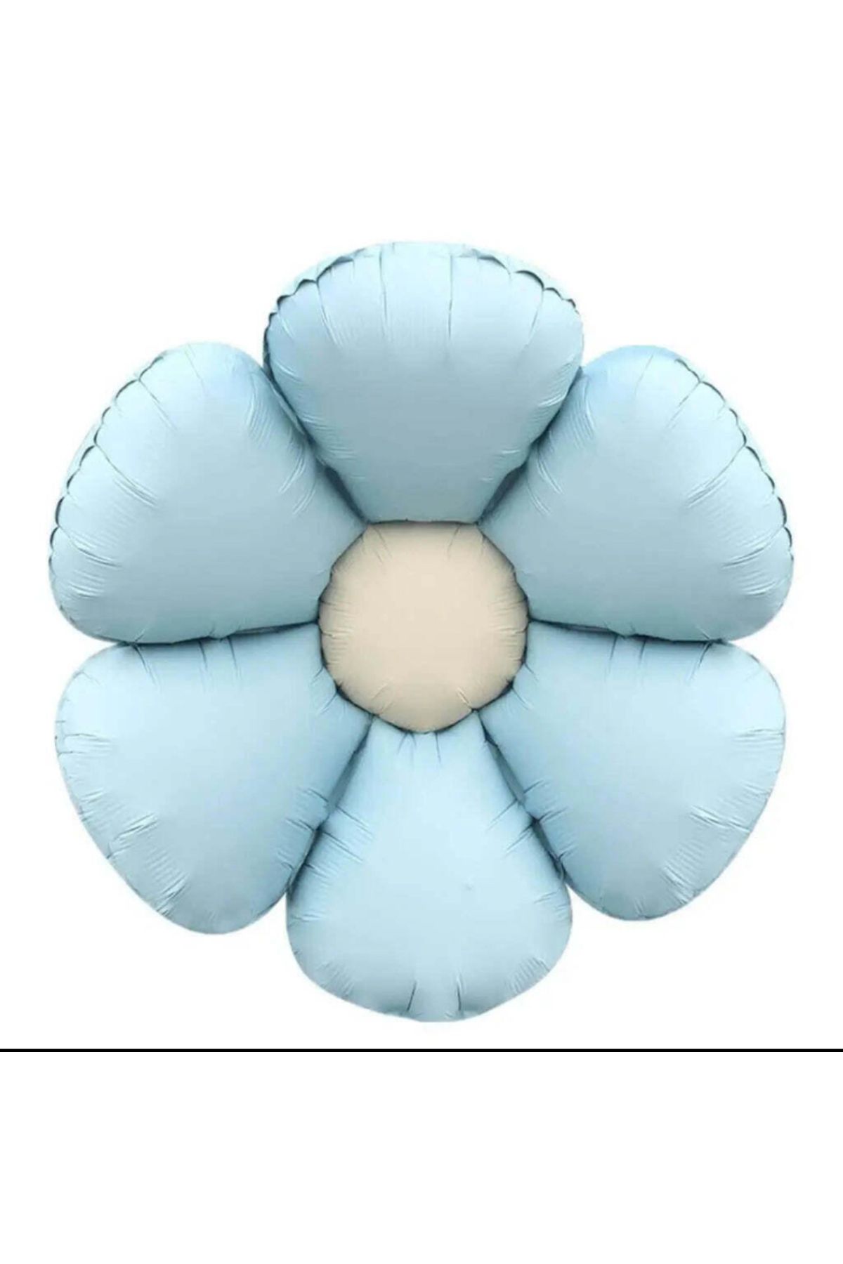 Baloncum Retro Mavi Papatya Folyo Balon 60 cm