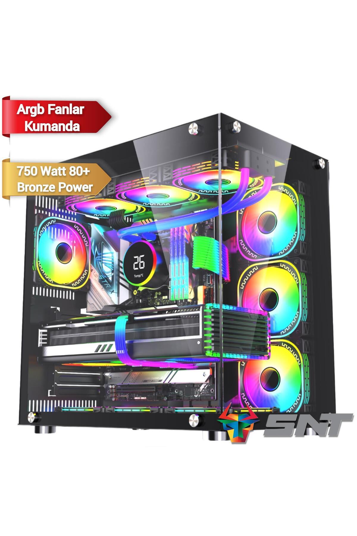 SNT Energy SNT UFO II 750 Watt 80+ Bronze Power Midi Tower Atx