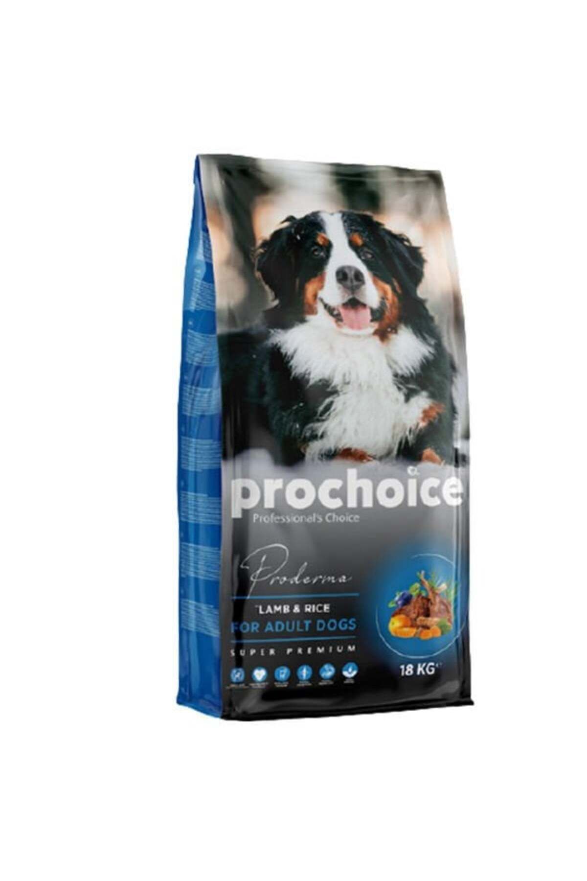 ProChoice Pro Choice Proderma Kuzu Etli Yetişkin Köpek Maması 18 Kg