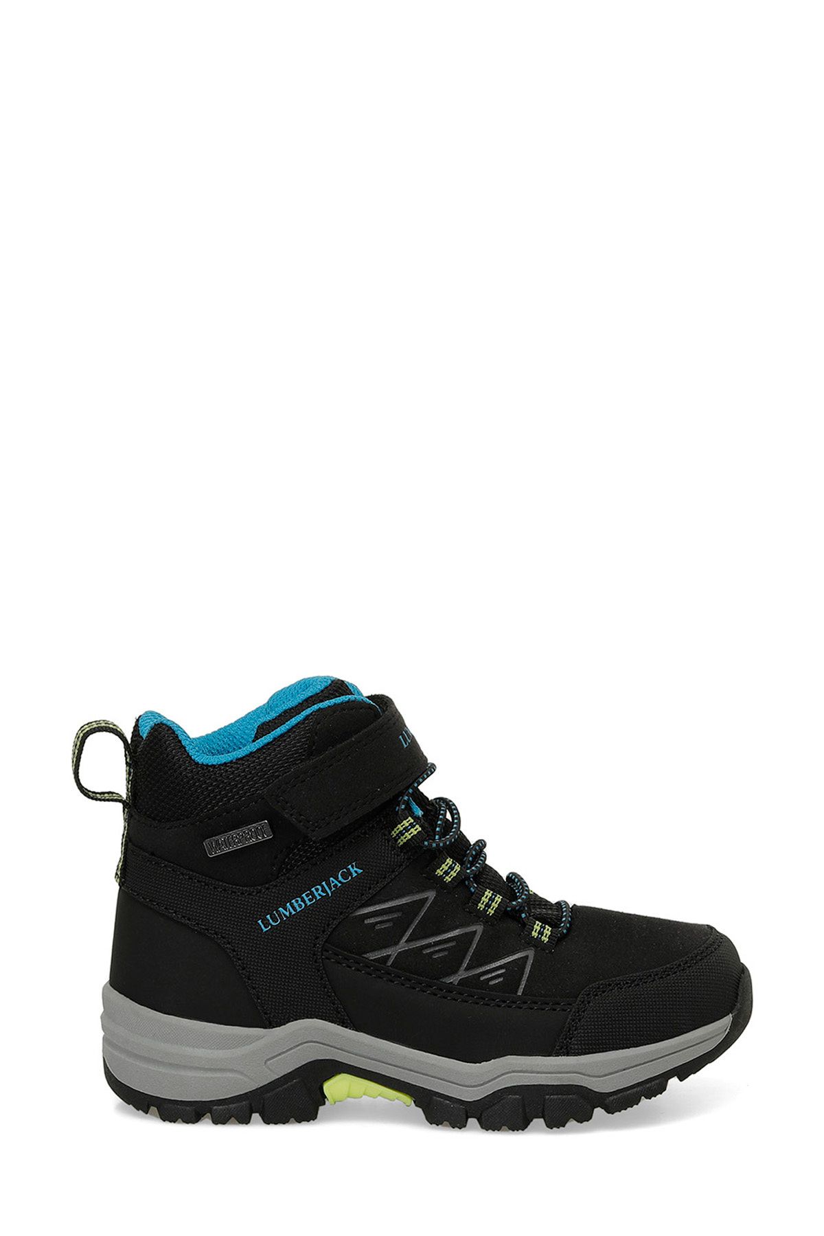 lumberjack-Chlapčenské outdoorové topánky Bowl Hi 4Pr Black 1