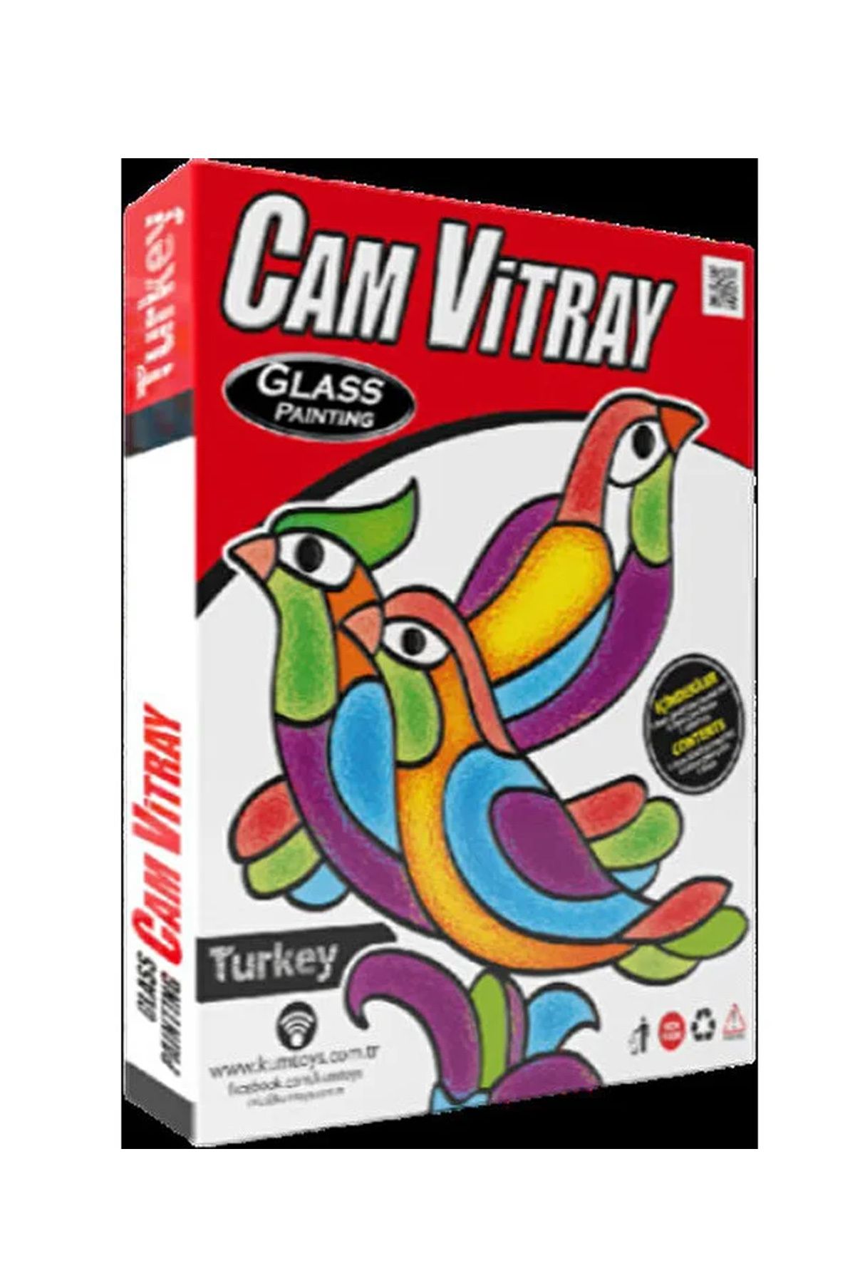 Easy Tedarik Cam Vitray Kum Toys