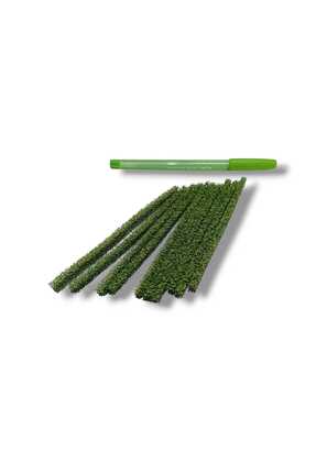 Maket Şimşir Bahçe Çiti Yeşil 20 Adet