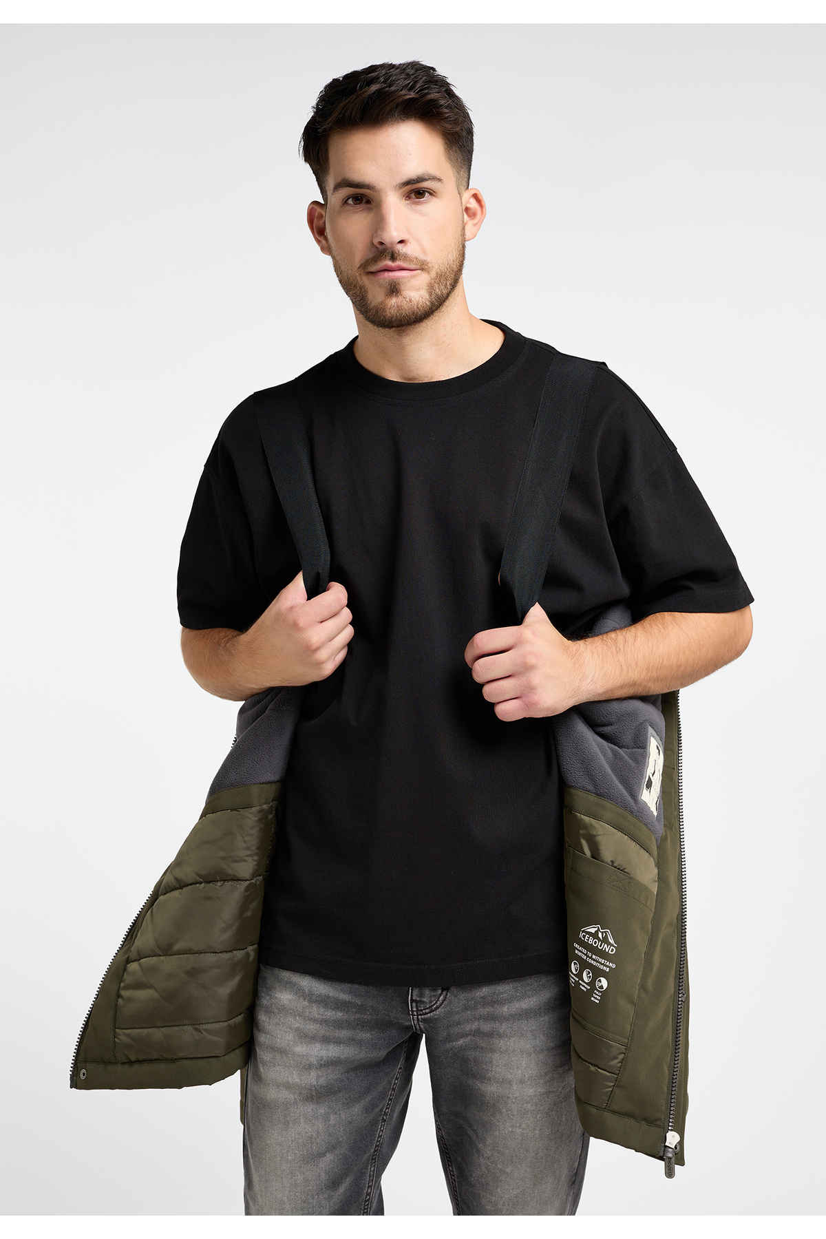 Icebound-Wattierte Winterjacke 5