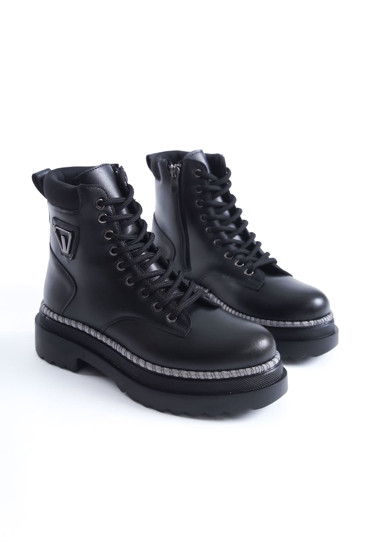 TRENDELLA-Special Design Women's Black Boots 6