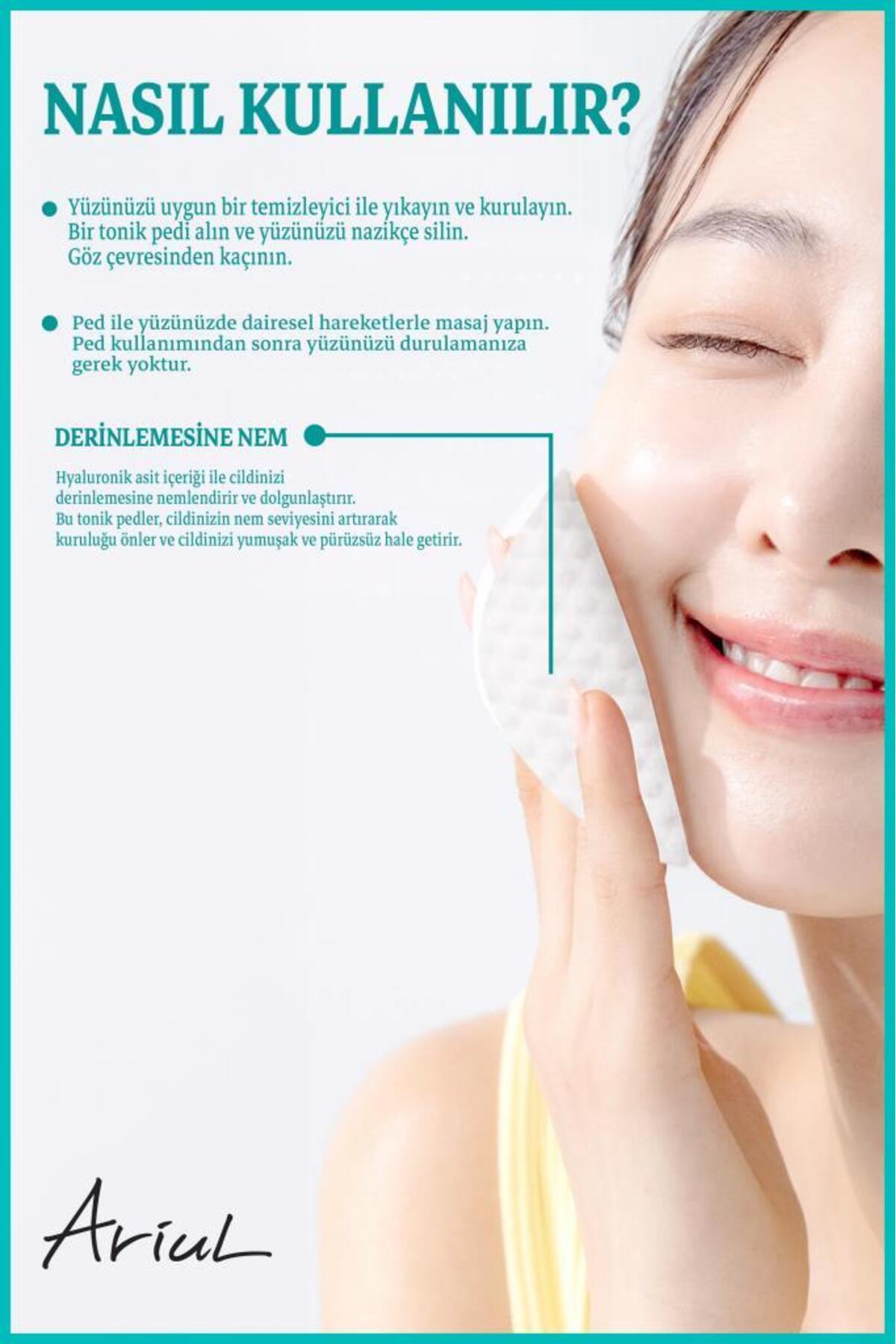 Stress Relieving Daily Pick Peeling Ped 30 Adet|Anti Sebum|Çay Ağacı Yaprağı Yağı — AR003 — تصویر 4 از 5