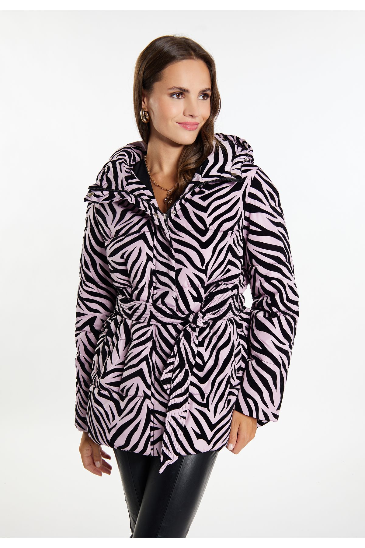 Faina-Steppjacke se vzorem Zebra 3