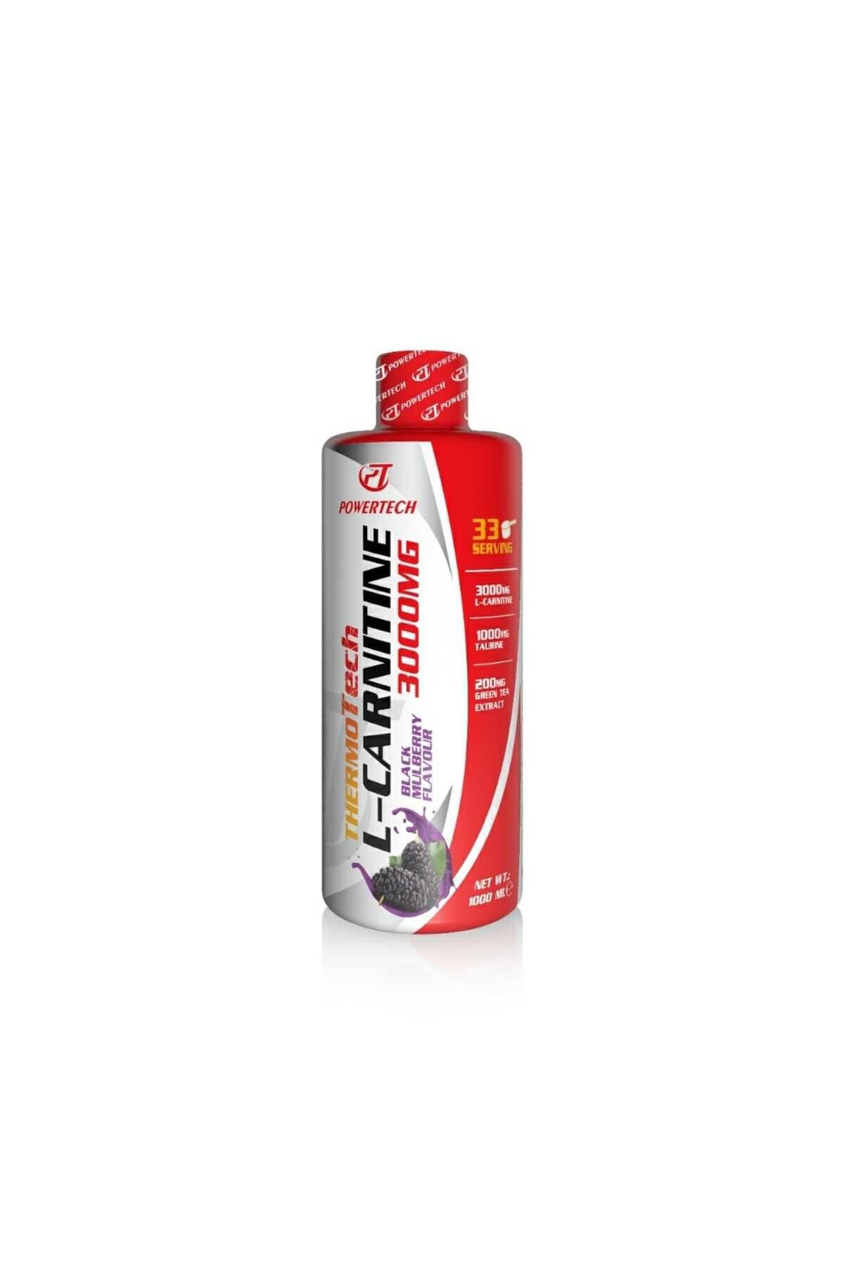 POWERTECH Thermotech L-carnitine 1000 ml Karadut Aromalı L-carnitin