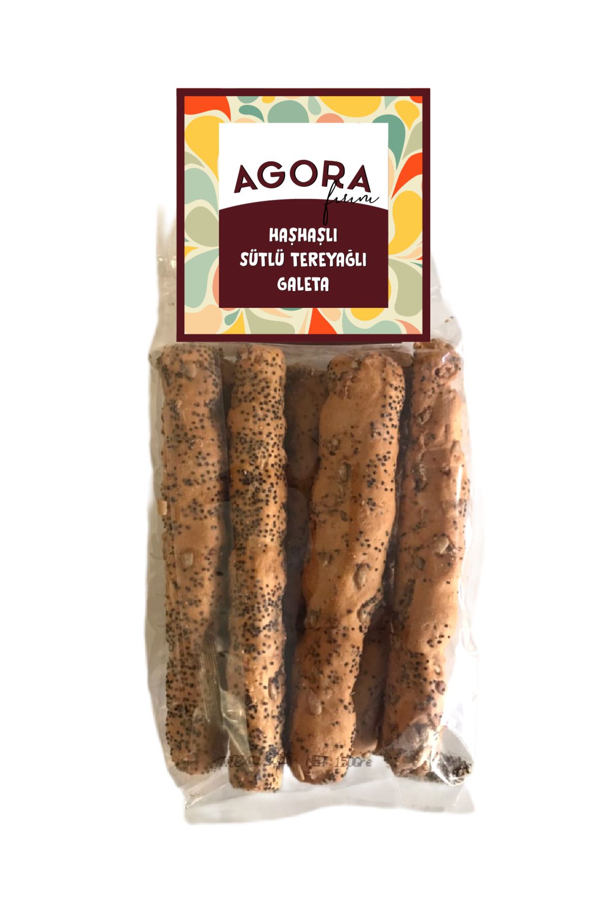 Agora Haşhaşlı Sütlü Tereyağlı Galeta 150 Gr