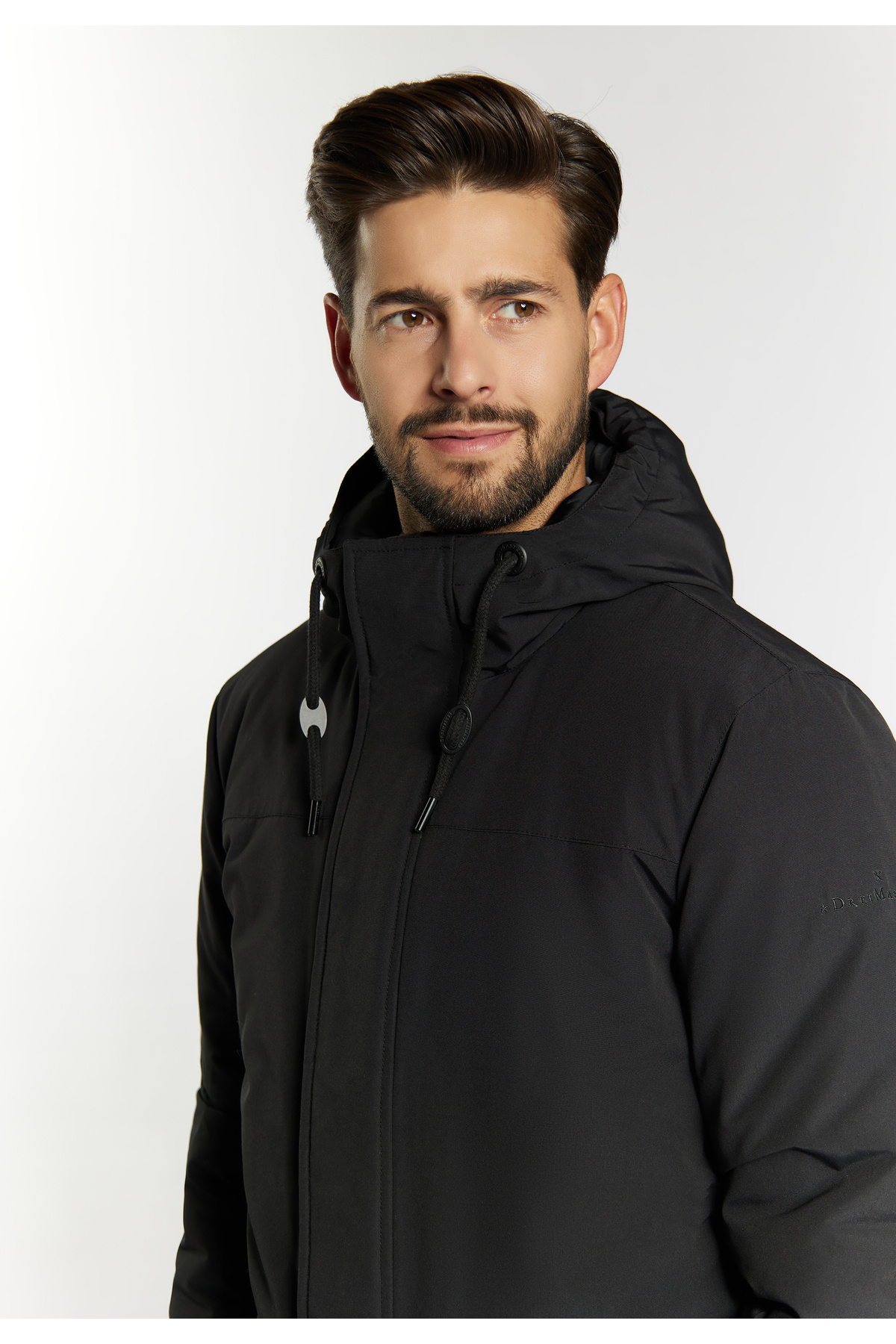 Dreimaster-Wattierte Winterjacke 5