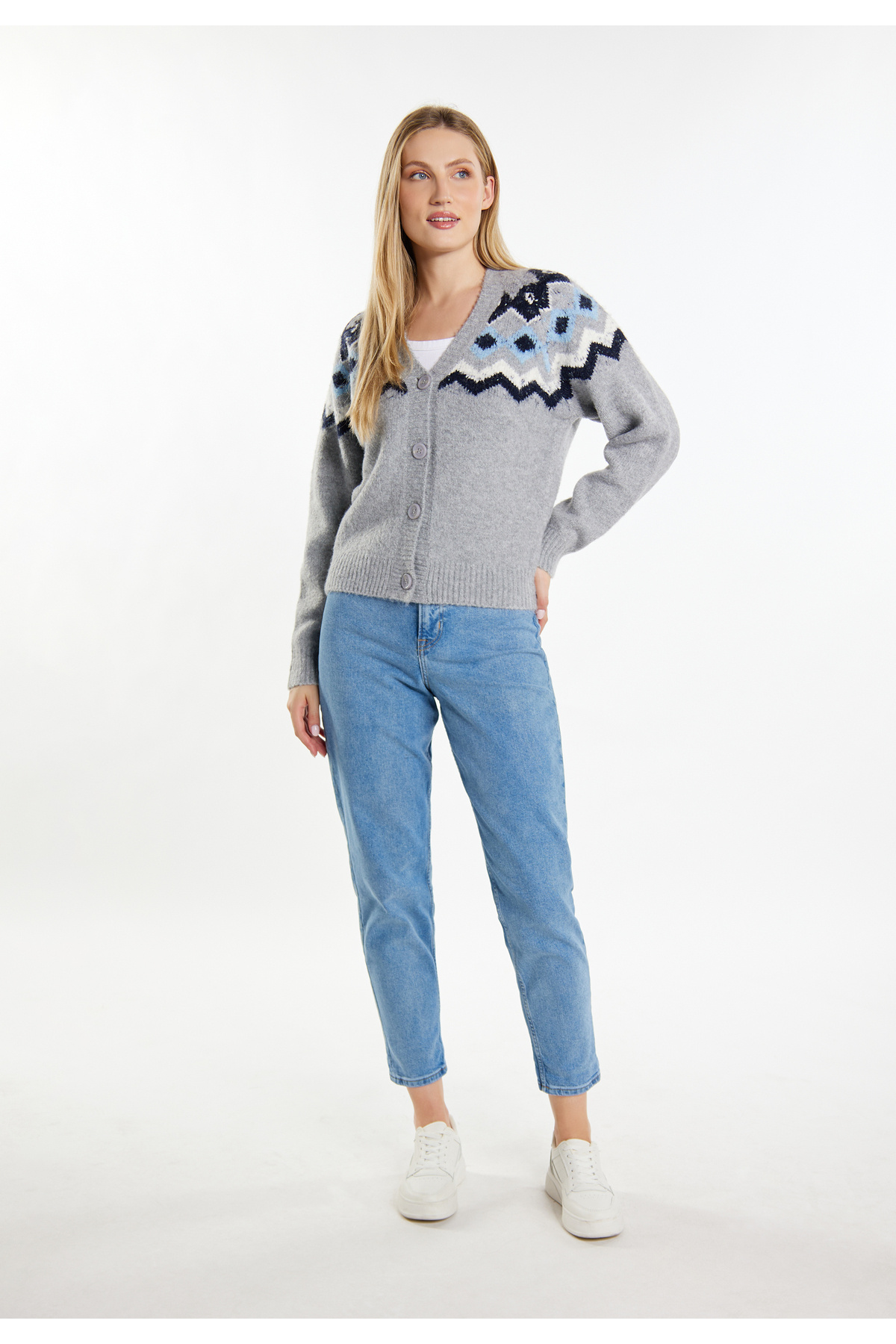 Dreimaster-Strickjacke 1
