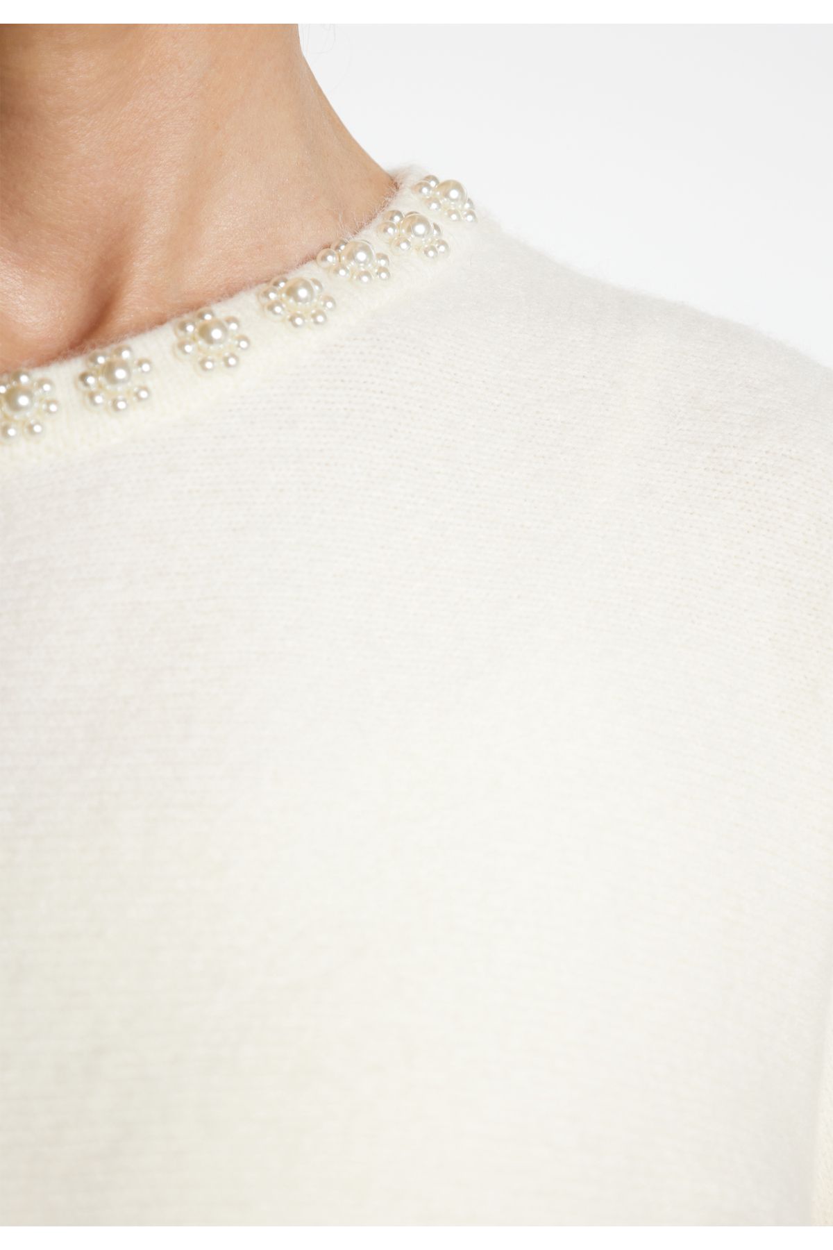 USHA-Pullover Mit Perlen 5