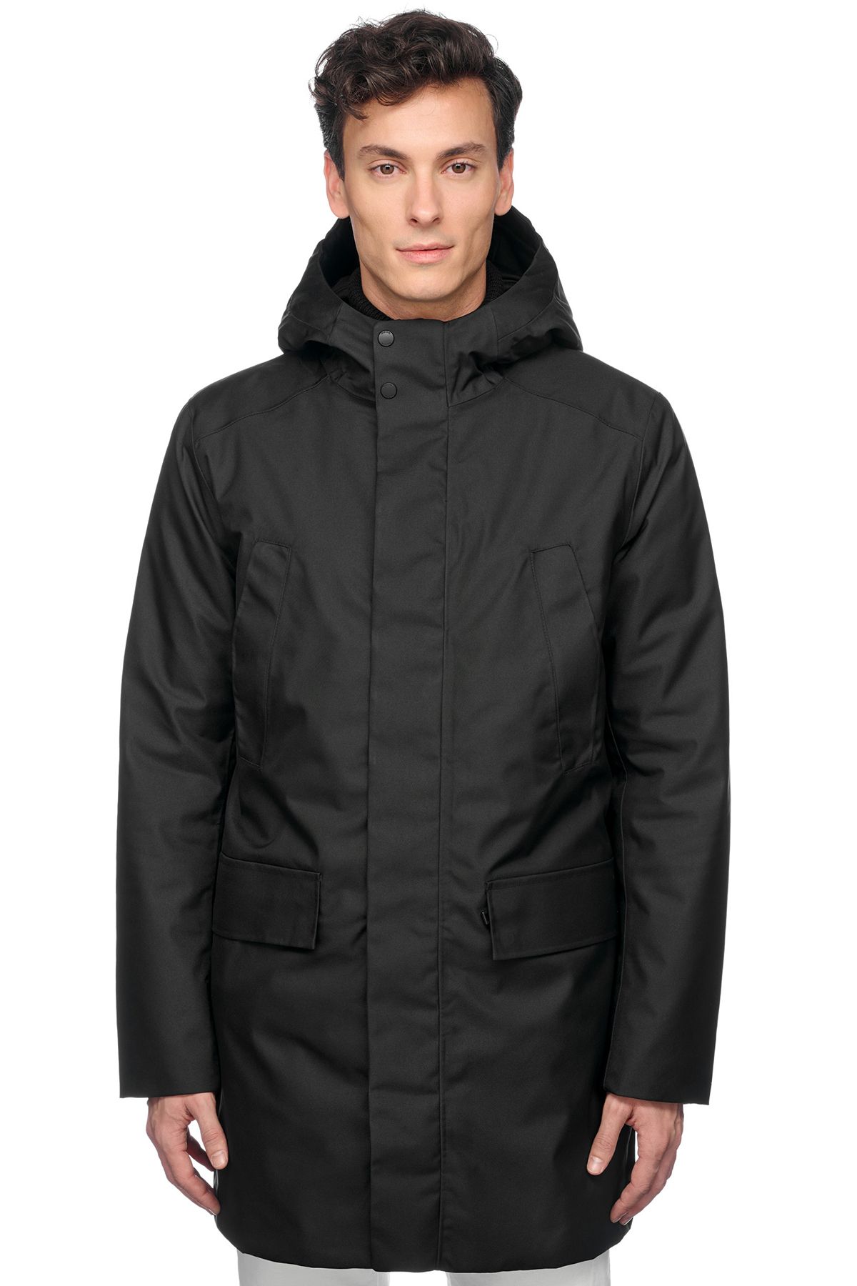 کاپشن مردانه CLINTFORD ZIPPER COAT LONG M4621DT3134F9000 Geox