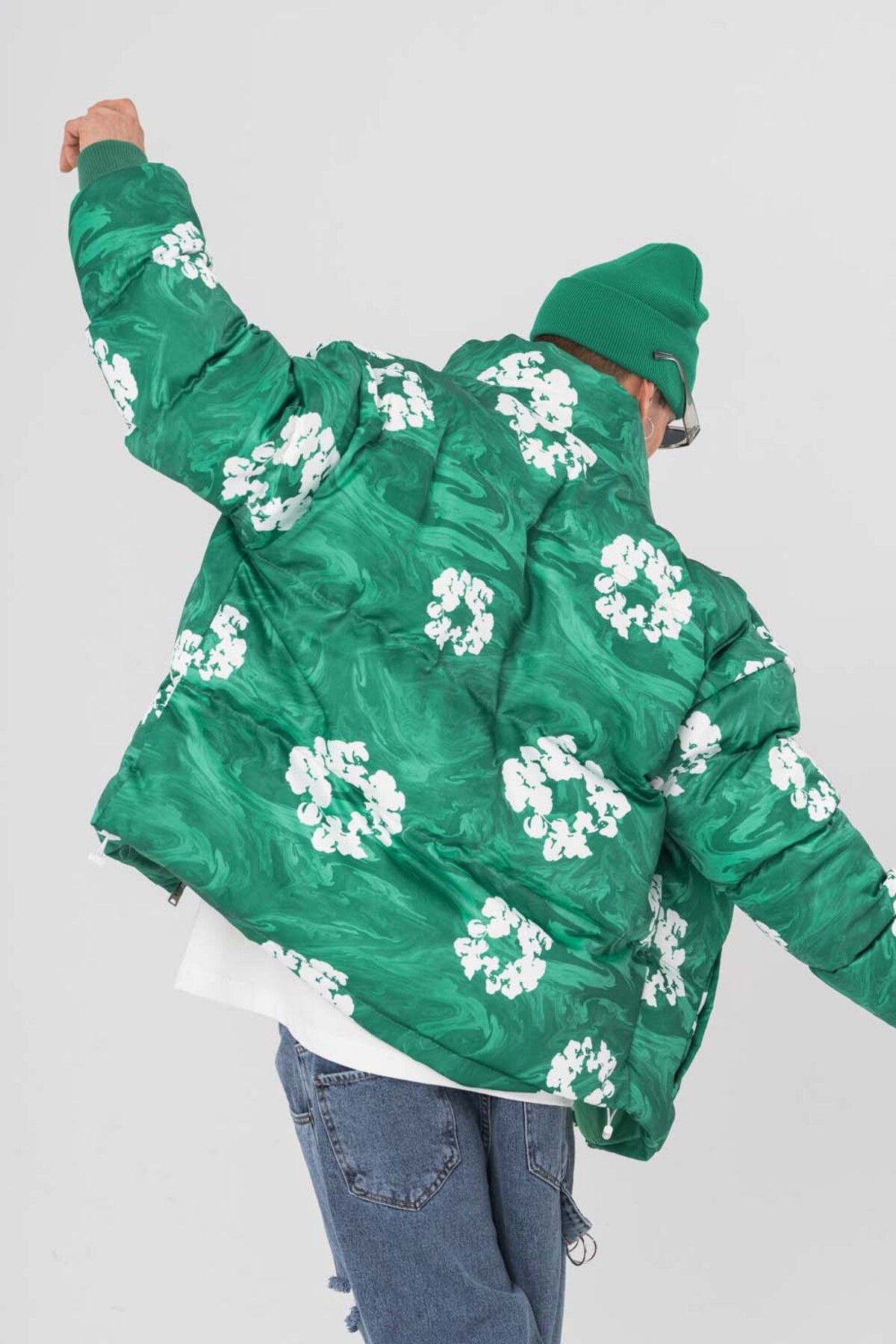 go gang own-Kanye Puffer Jacket 7