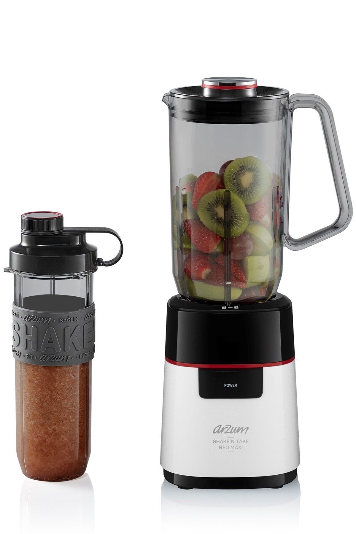 Arzum Ar1174-b Shake'n Take Neo Maxi Kişisel Smoothie Sürahi Blender - Beyaz