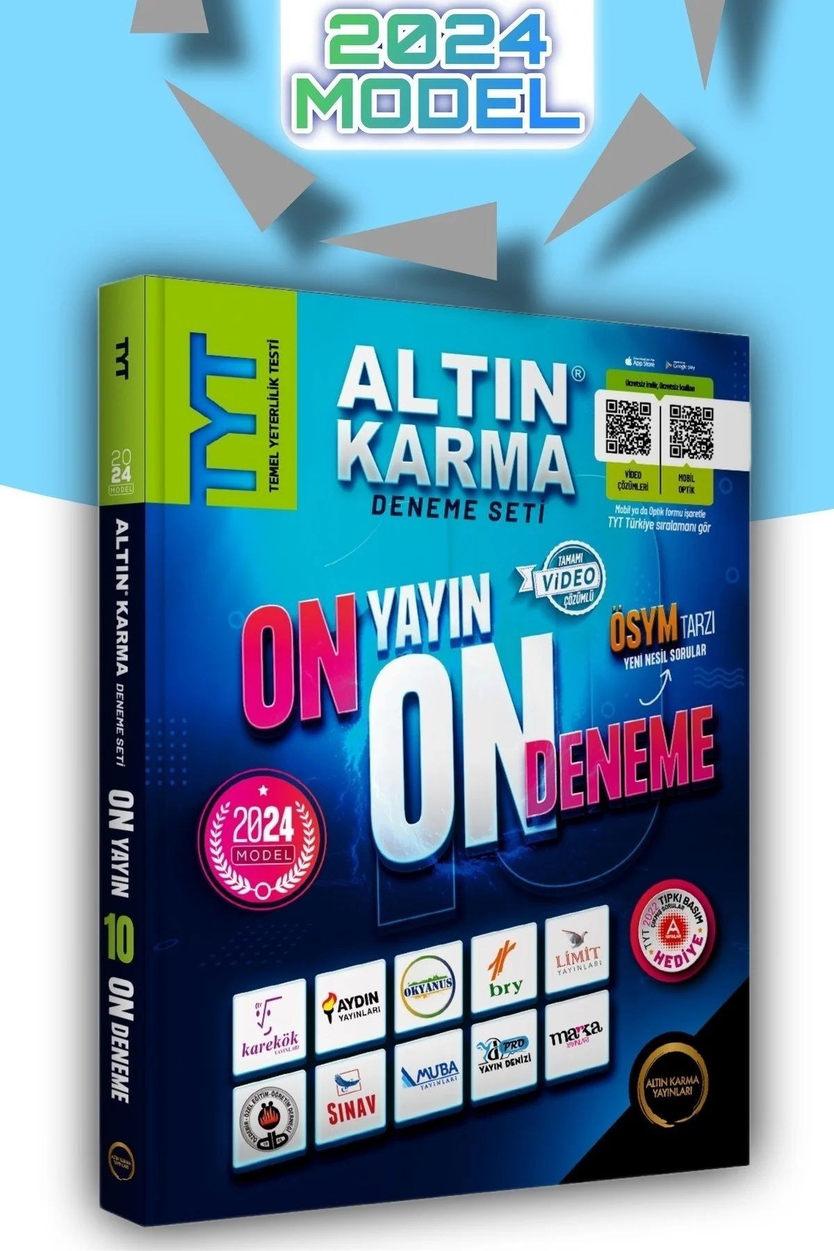 Altın Karma Yayınları Altın Karma 2024 Tyt 10 Farklı Yayın 10 1 Denemesi