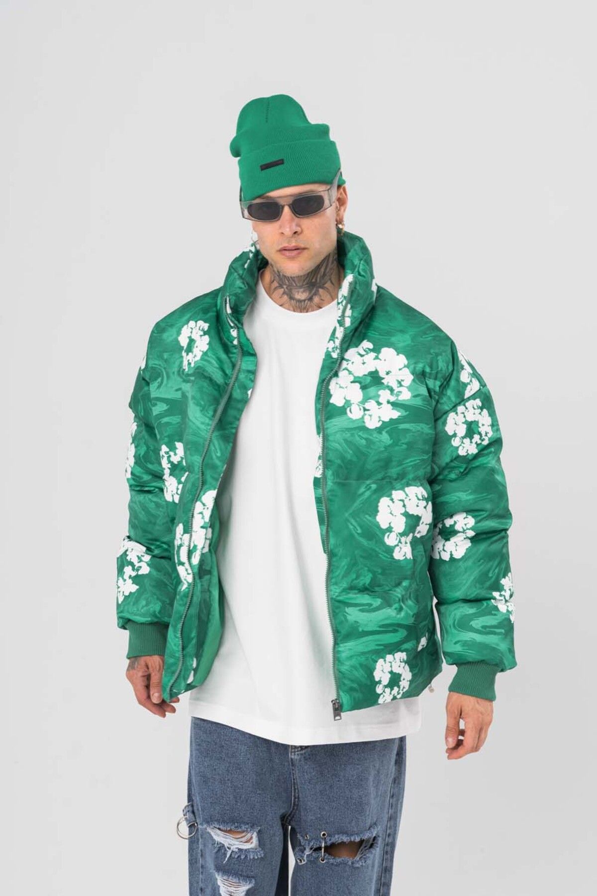 go gang own-Kanye Puffer Jacket 8