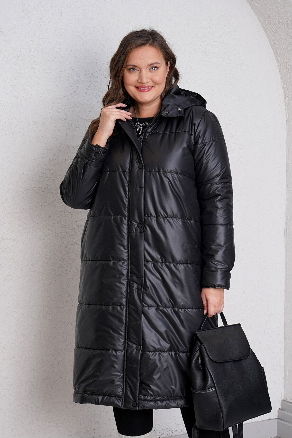 Büyük Moda-long inflatable coat 2