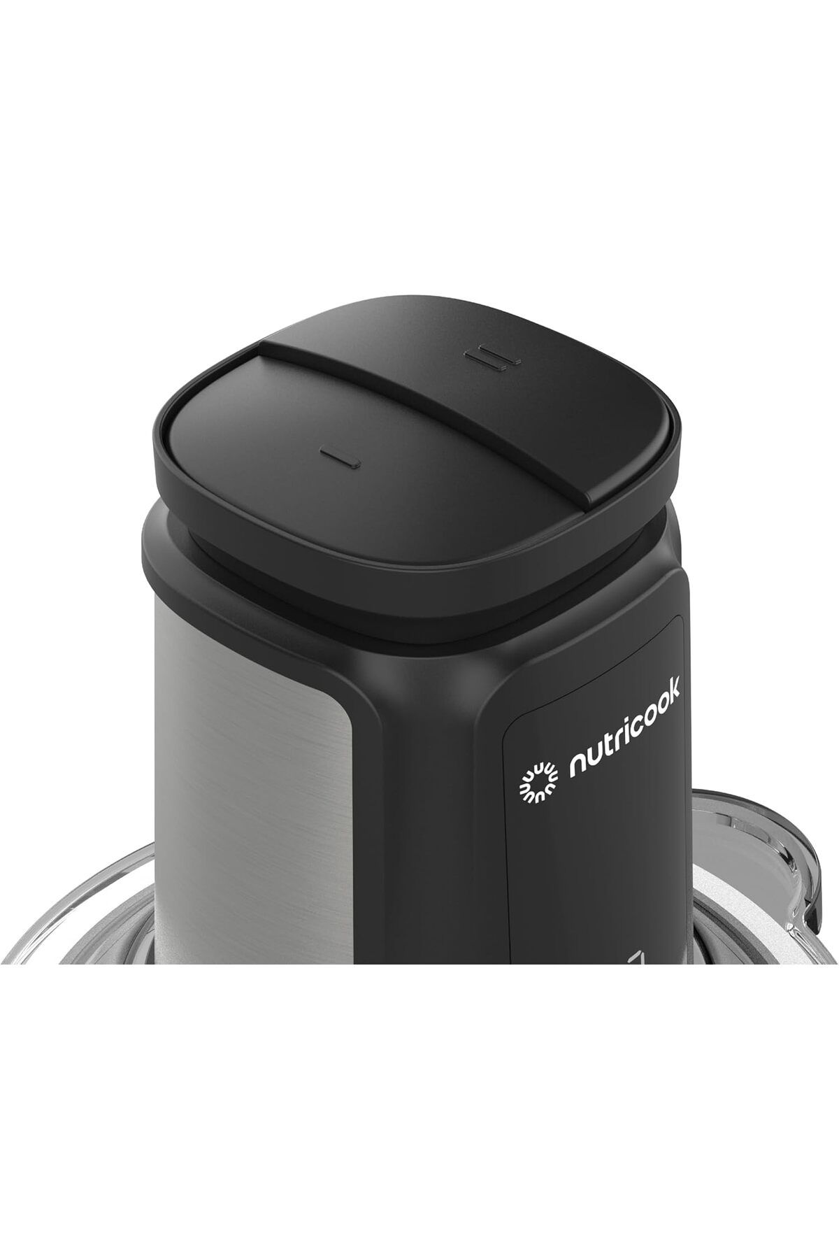 Nutricook-Choppi XL 1.2L Glass Chopper and Mincer, 500W w/ Pulse & 2 Speeds, Removable 4 SS-Blade 3