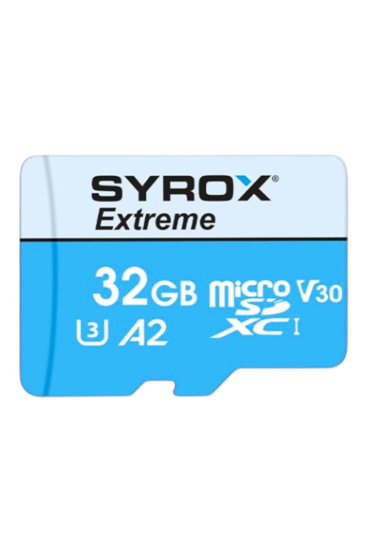 Syrox 32GB Micro Sd Hafıza Kartı Adaptörlü