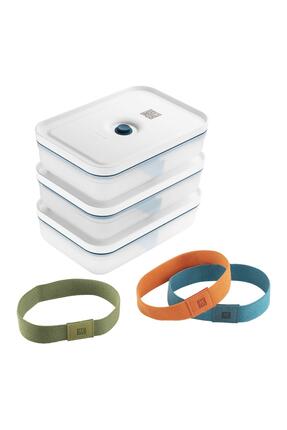 Zwilling Fresh & Save Vakumlu Yemek Taşıma Kabı Seti L Düz 6-Parça Plastik Ya...