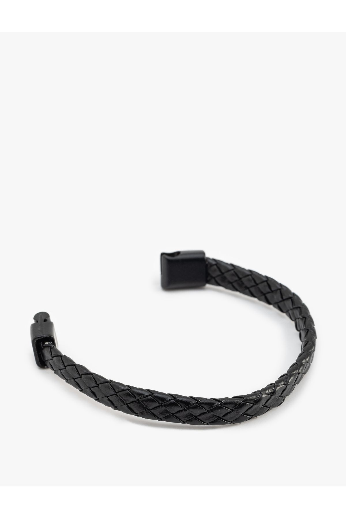 Koton-Faux Leather Bracelet with Braid Detail 3