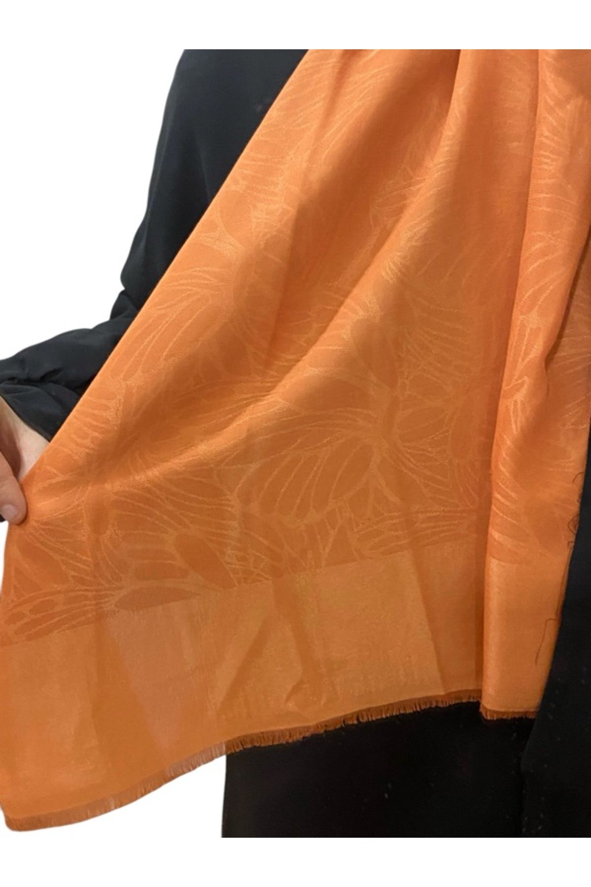 Armine-Shawl - Orange 3