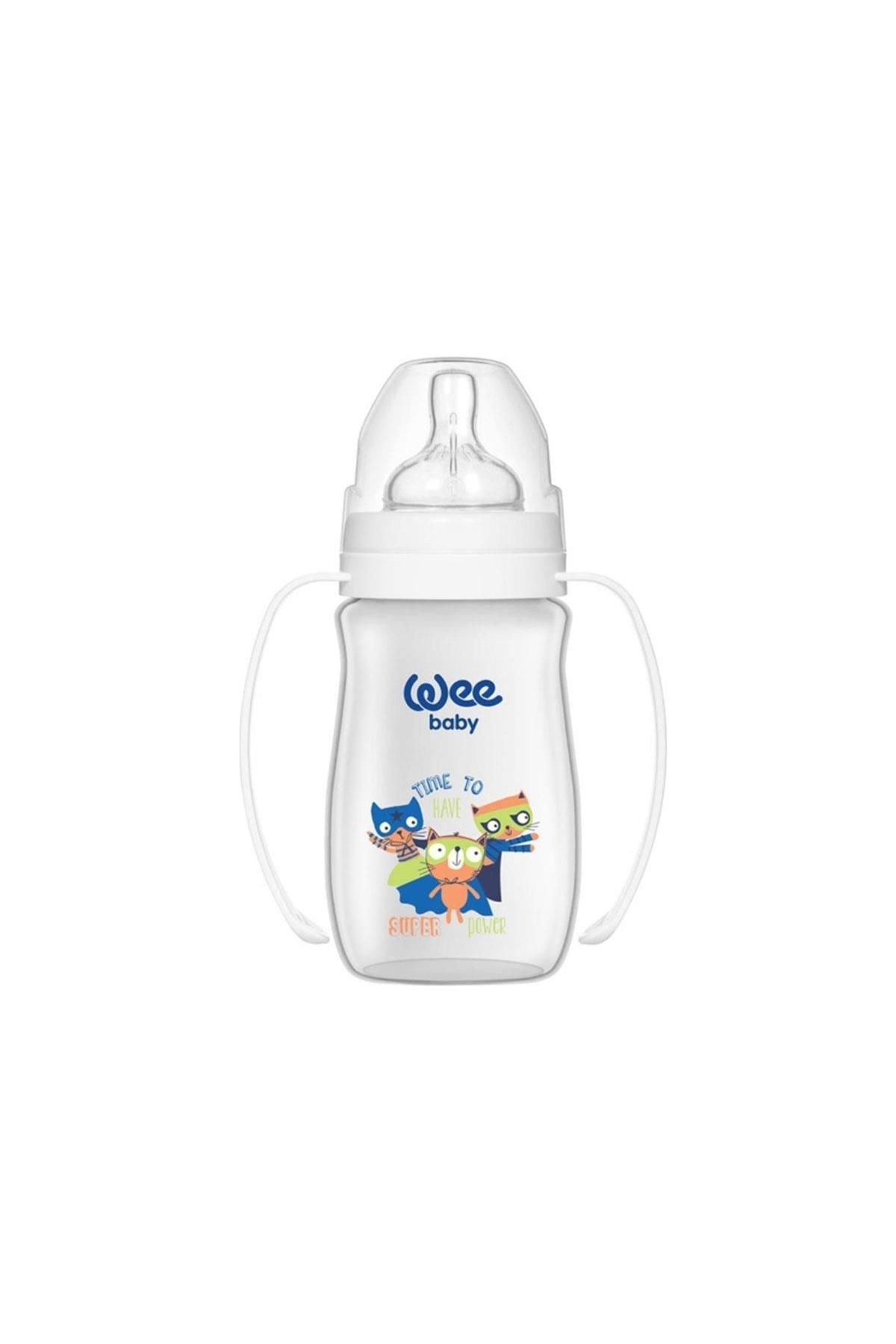 Wee Baby Klasik Geniş Ağızlı Kulplu Pp Biberon 250 ml