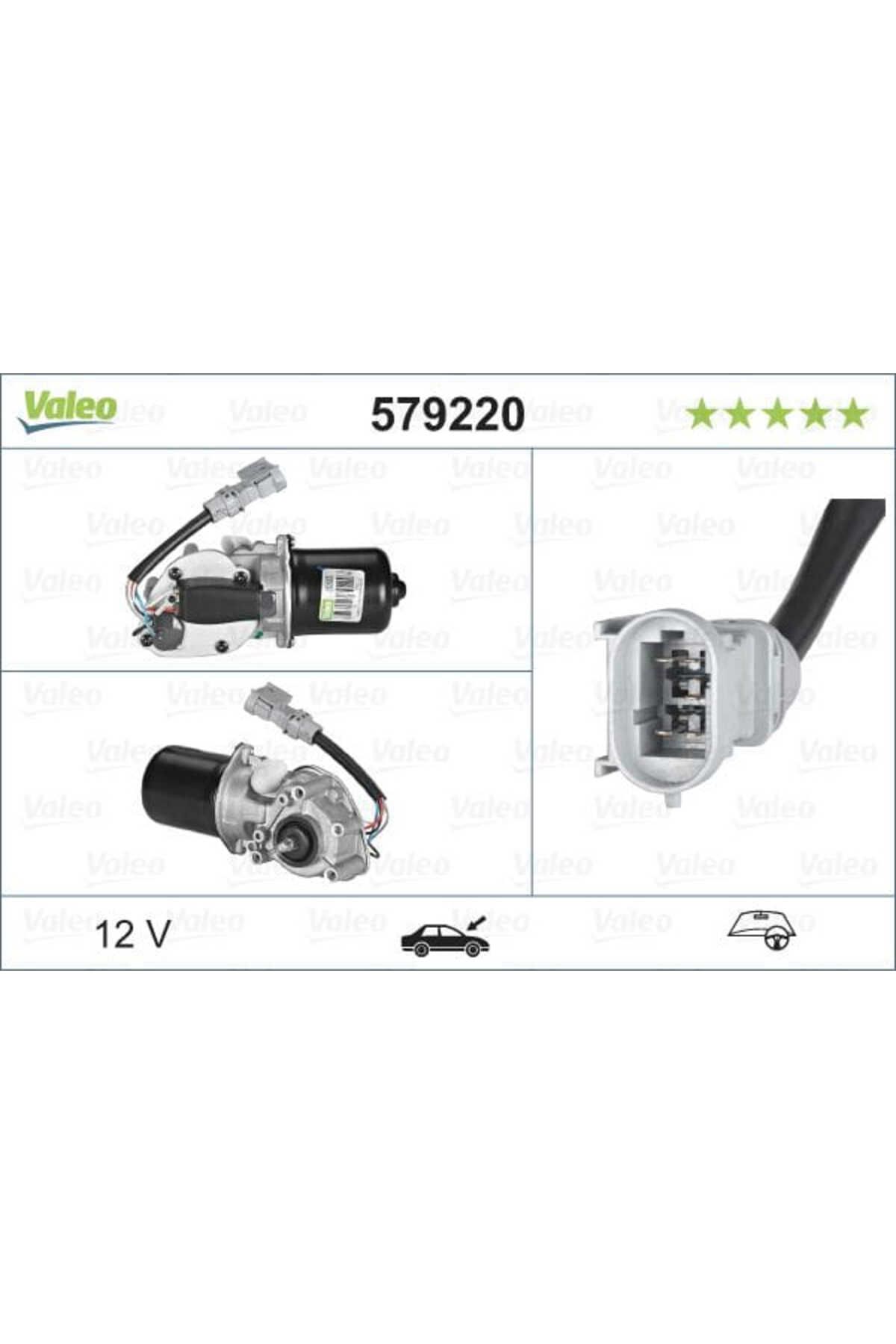 VALEO 579220 SİLECEK MOTORU MASTER II III  MASTER II 00-