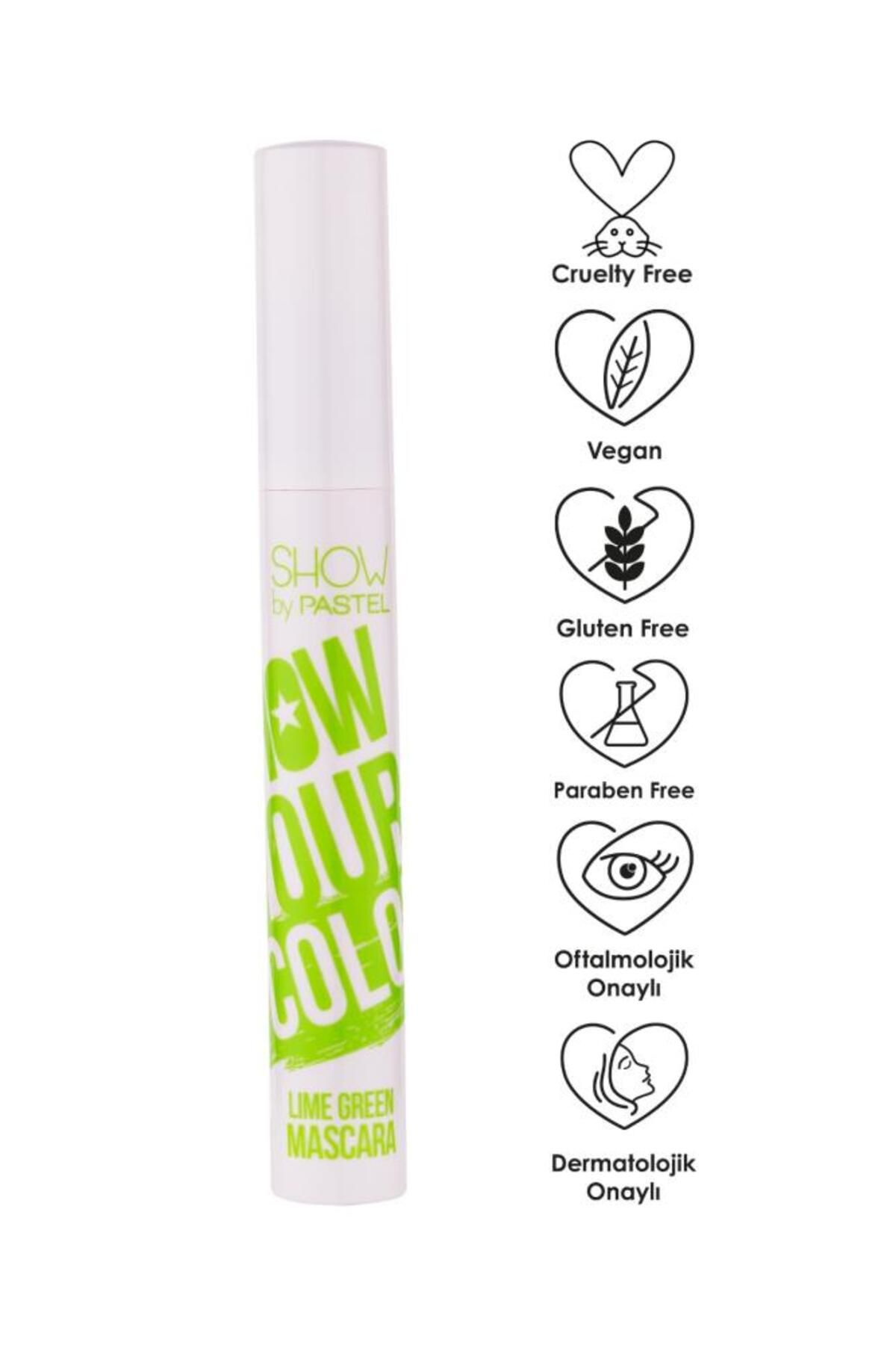 Show by Pastel Pastel Show Your Color Mascara - Lime Green-3