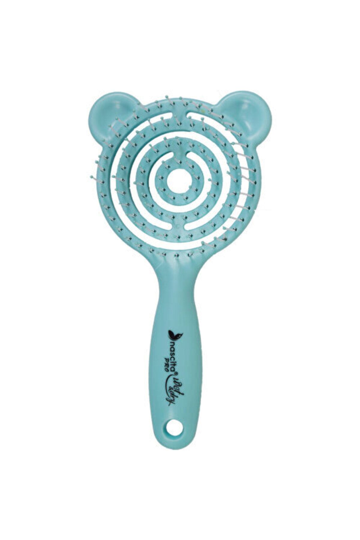 nascita-Turquoise Pro Children's Three-Dimensional Hair Brush -39 1