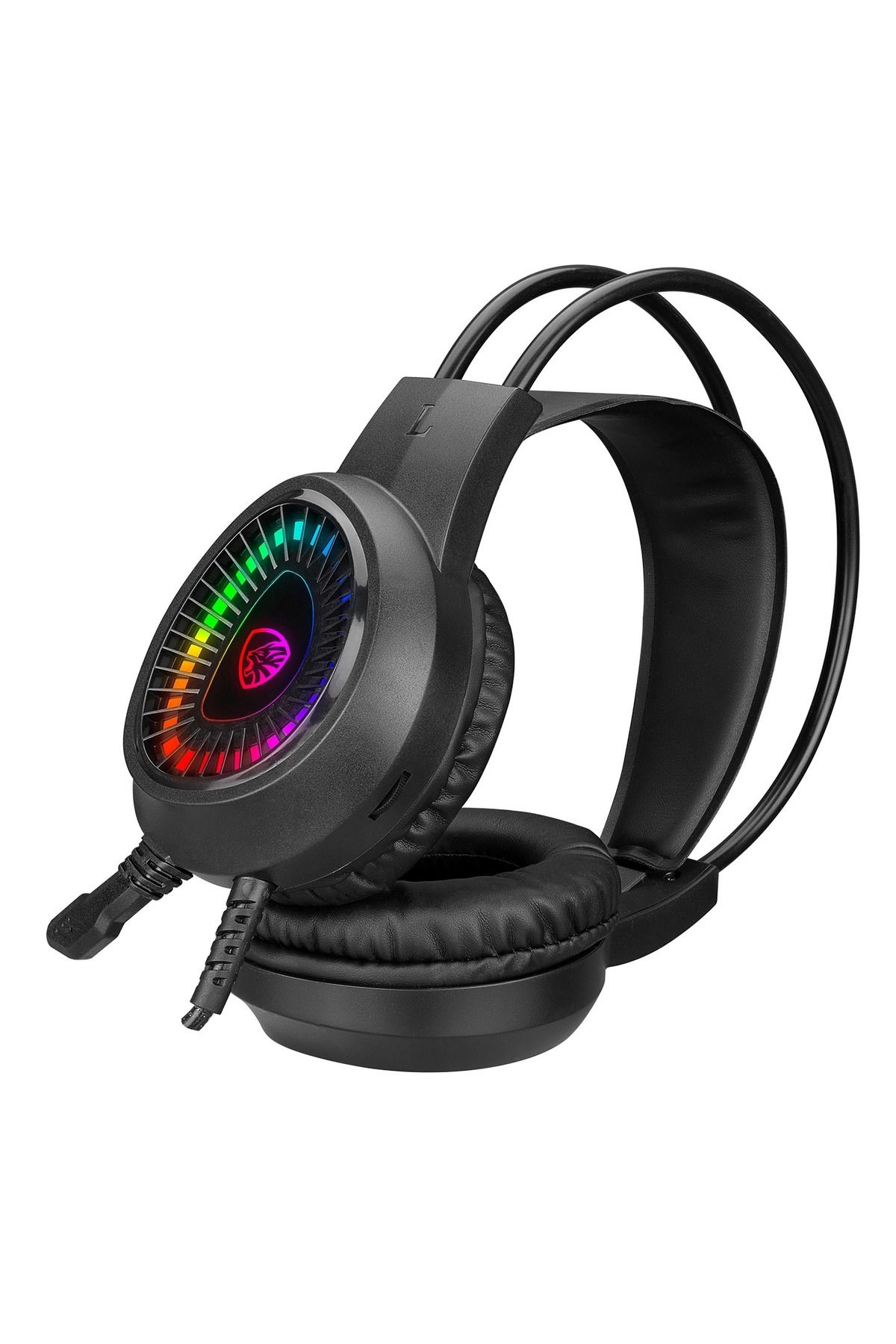 DeftHike 7.1 Surround Rgb Siyah Gaming Mikrofonlu Oyuncu Kulaklığı Yüksek Ses Kalitesi Ses Kasma Kulaklığı