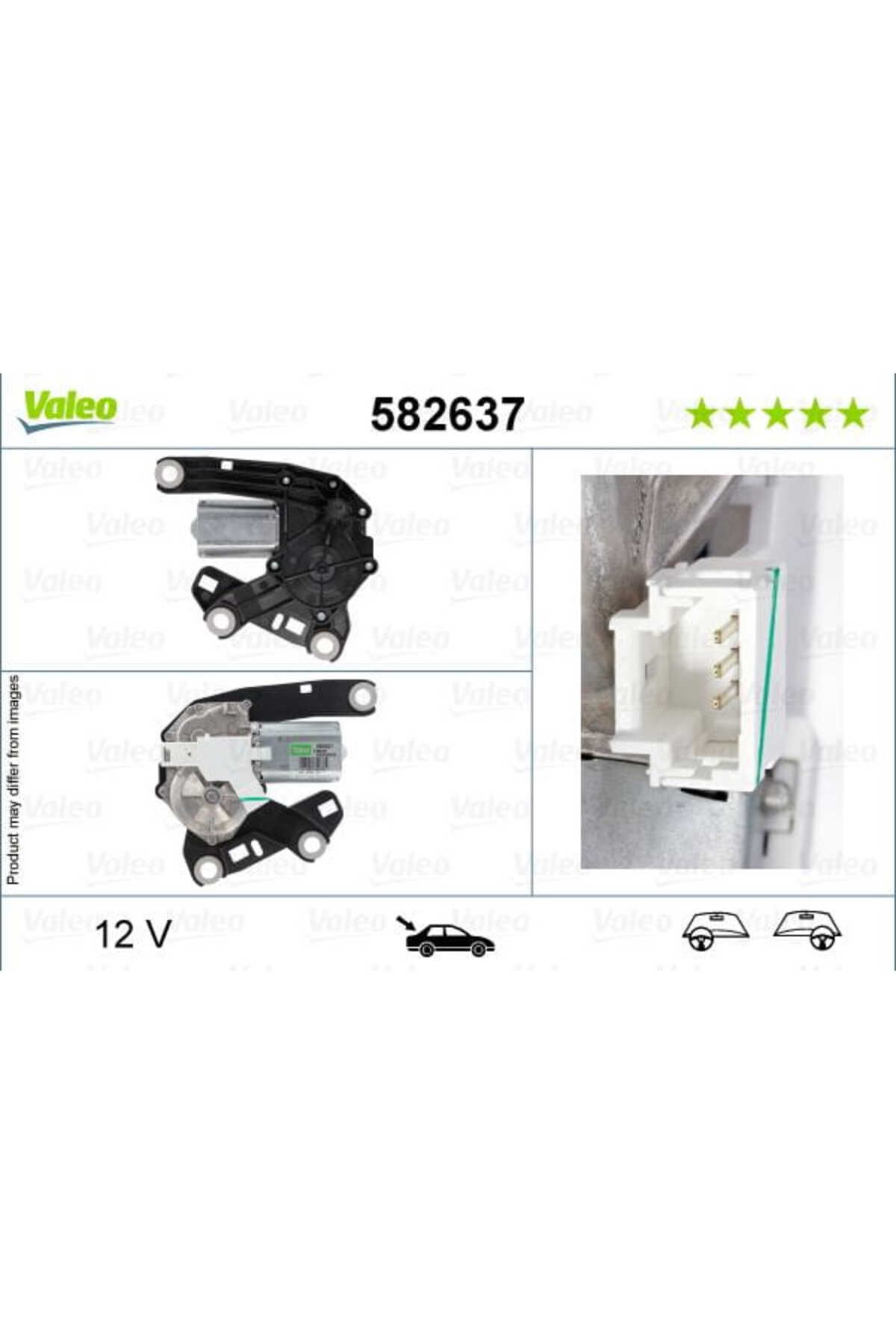 VALEO 582637 SİLECEK MOTORU ARKA RD Right Door CITROEN Dispatch I