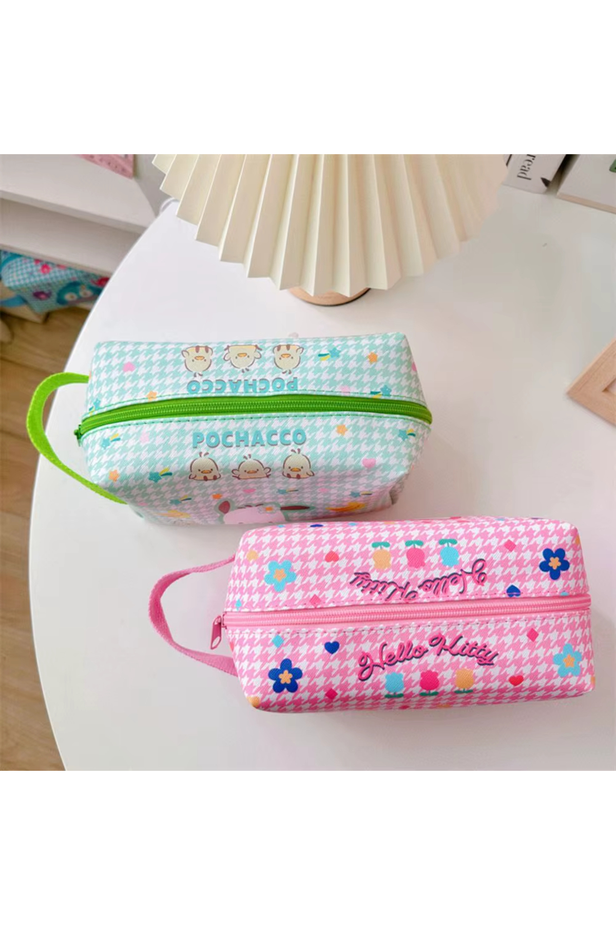 BSB GLOBAL Hello Kitty Y2k Sanrio Makyaj Çantası Seyahat El Çantası Kalemlik Doğum Günü Hediyesi fotoğrafı 3 (önizleme)