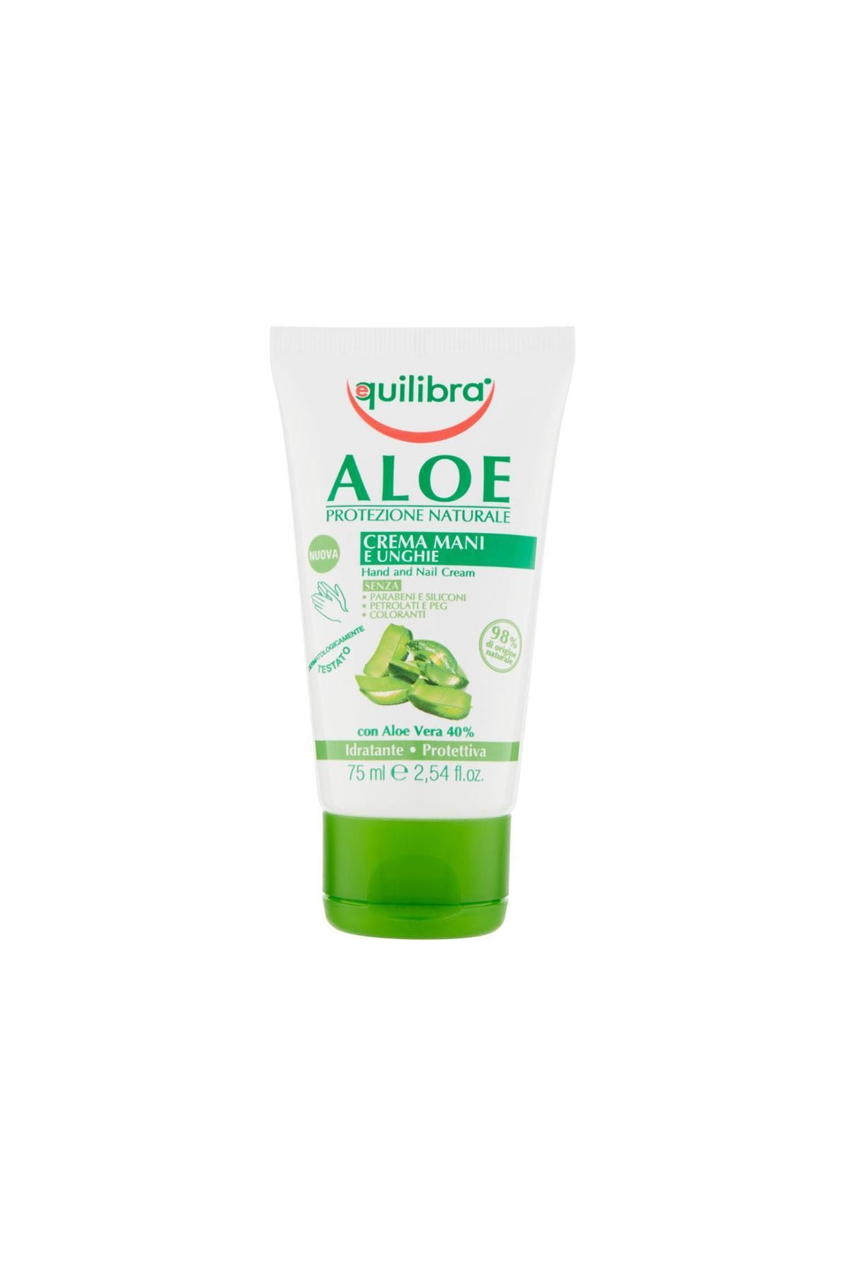 Equilibra-Aloe Vera Hand & Nail Cream - 75 Ml Hand and Nail Cream 1