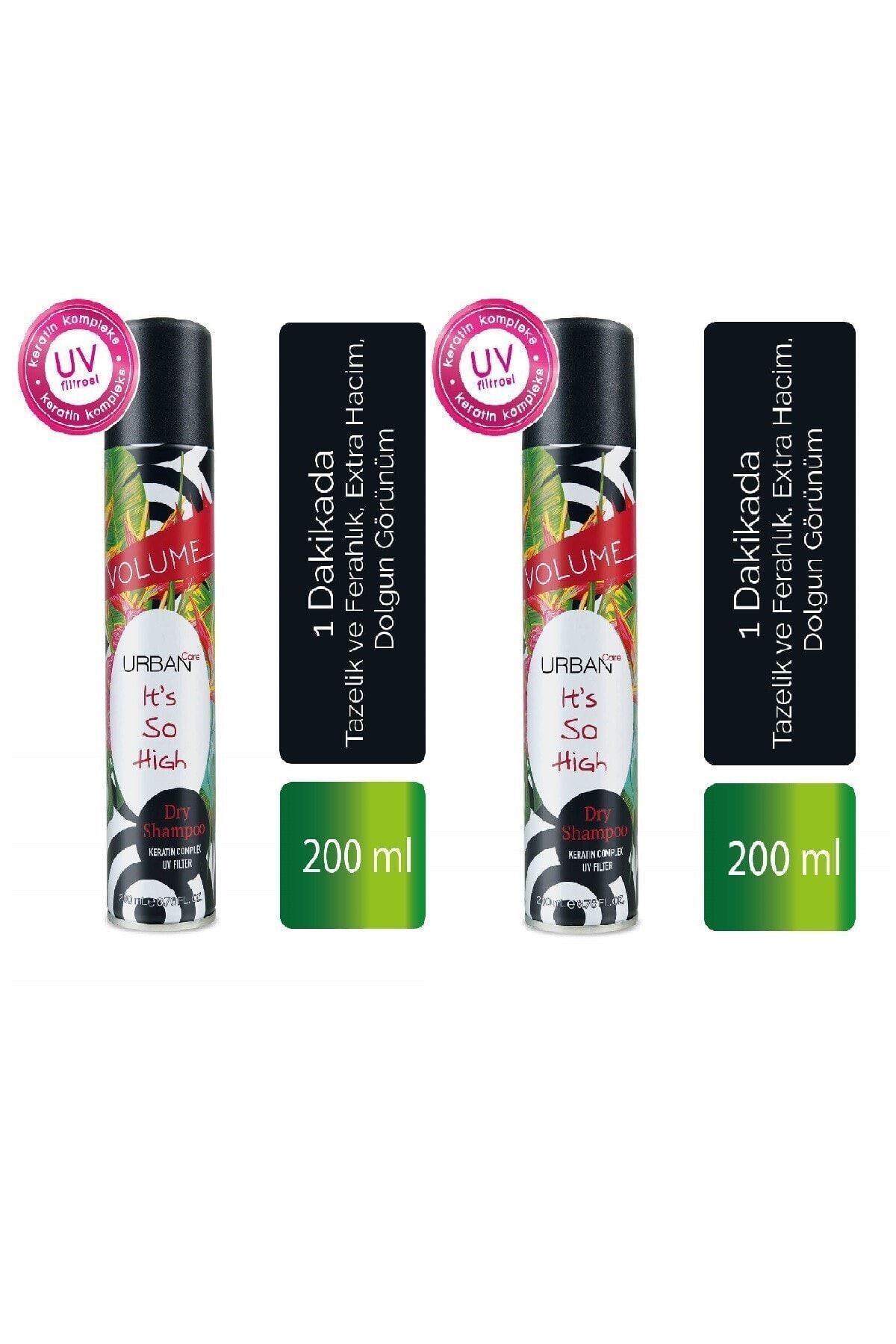 شامپوی خشک طراوت ظاهر حجم تازه و کامل 200 میل X2 قطعات Urban Care