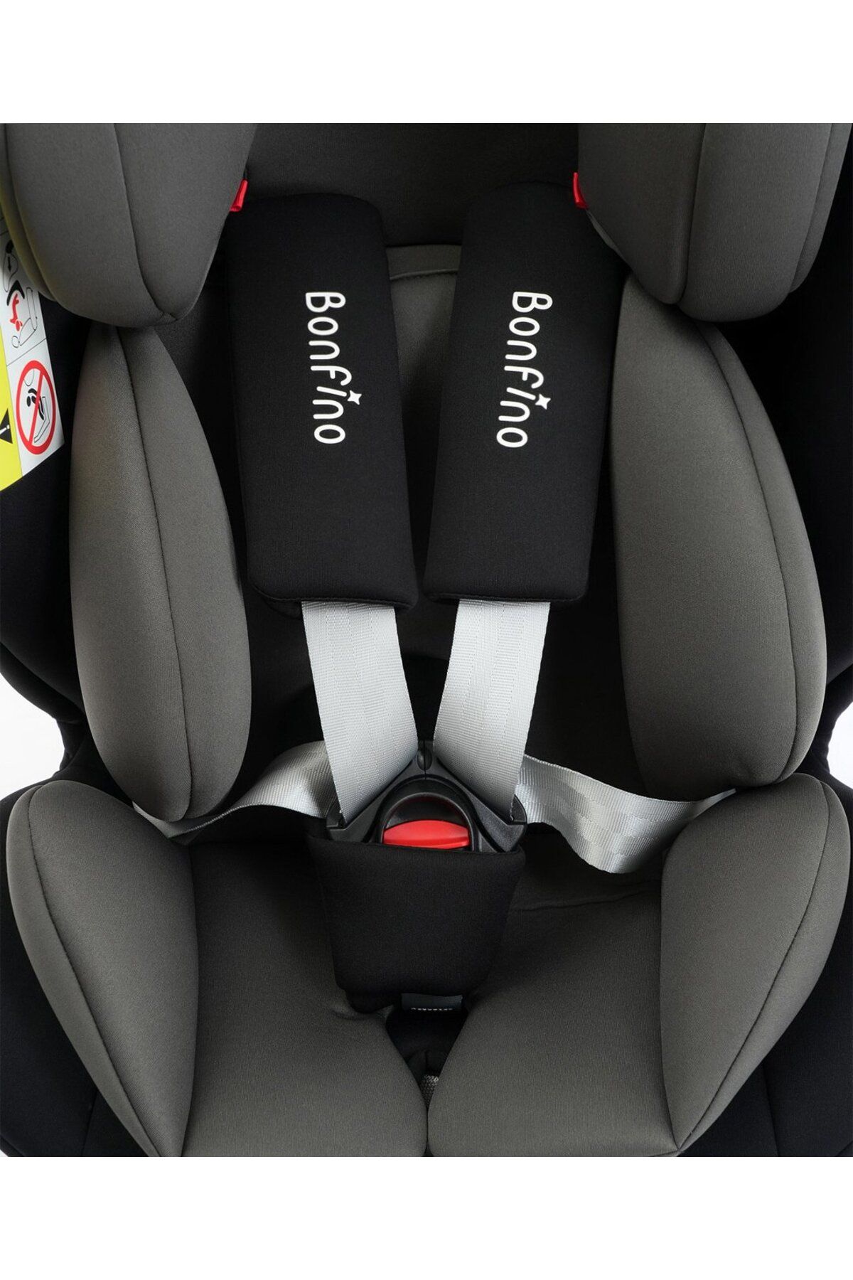 Bonfino-Compass Isofix Convertible Car Seat 0-12 Years, 360Â° Swivel, 5-Point Harness 5