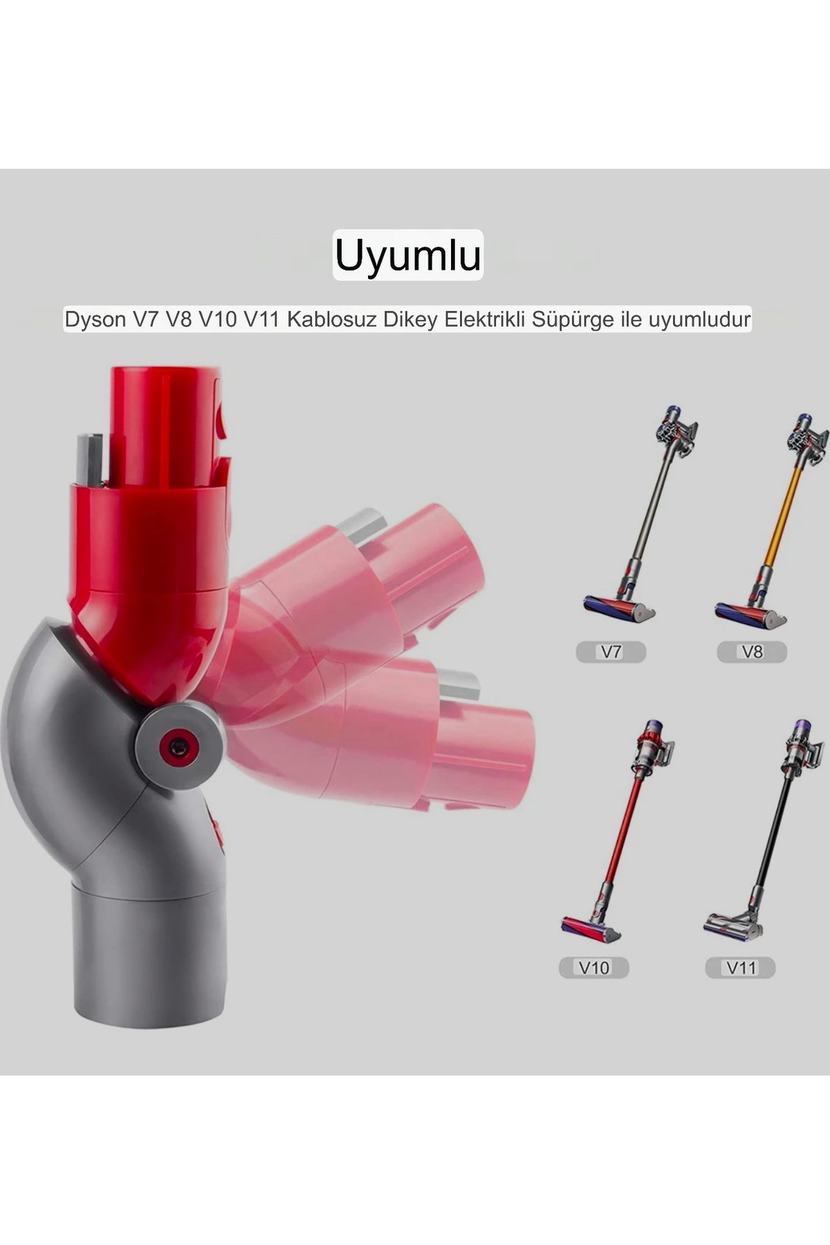 MFS-Dyson Compatible Under Furniture Connection Adapter V7 / V8 / V10 / V11 Compatible 4