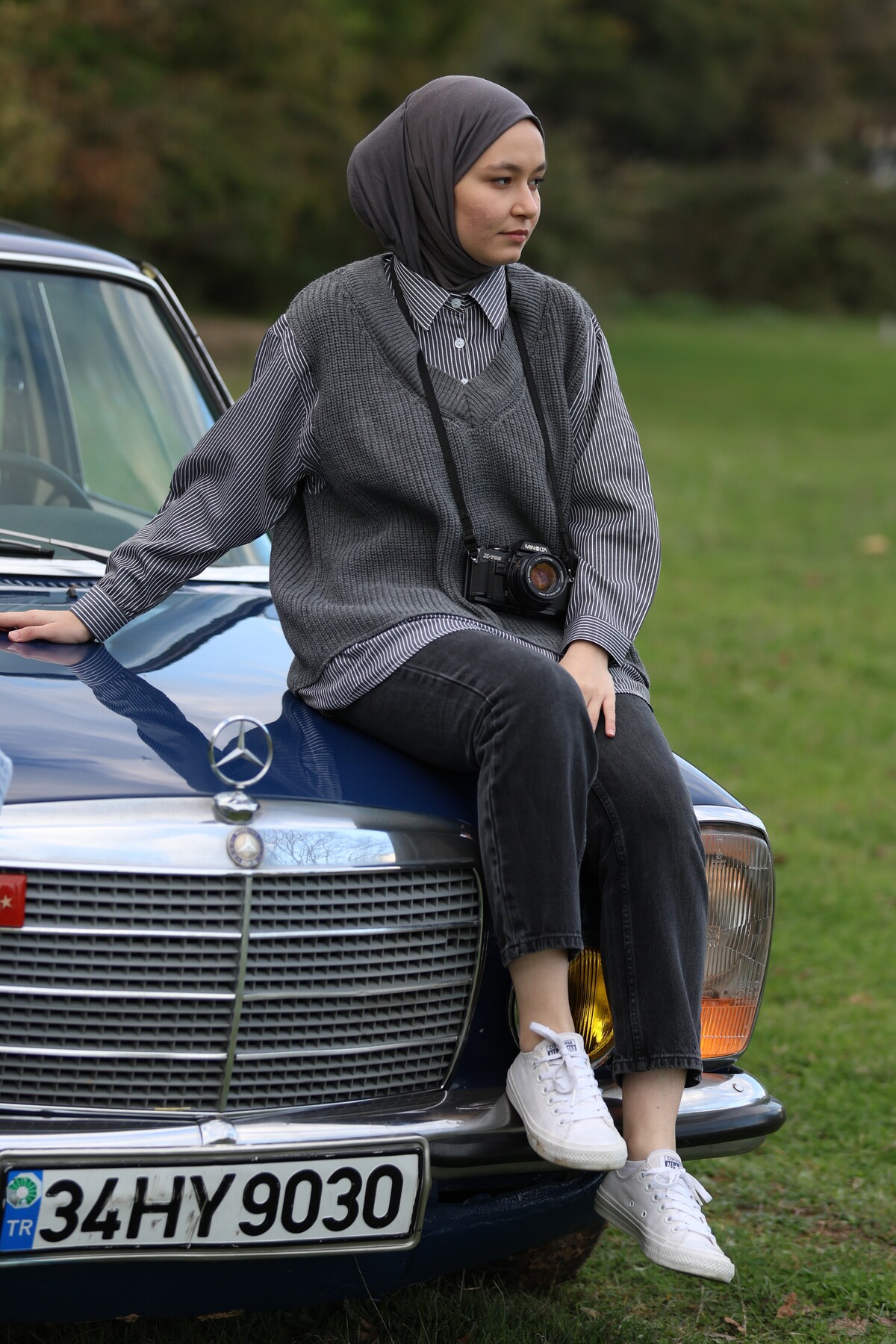 ilmek  Gömlek Garnili Triko Süveter