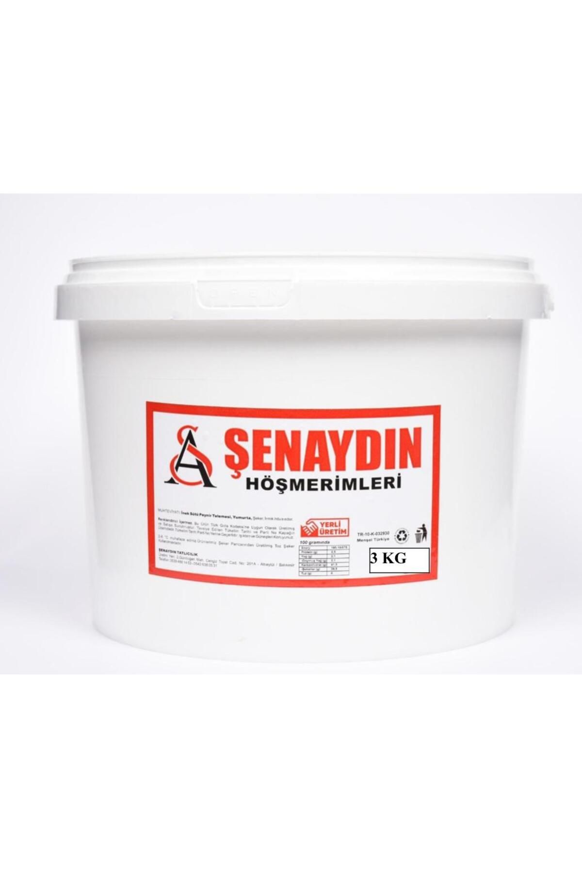 ŞENAYDIN HÖŞMERİMLERİ HÖŞMERİM TATLISI 3KG KOVA